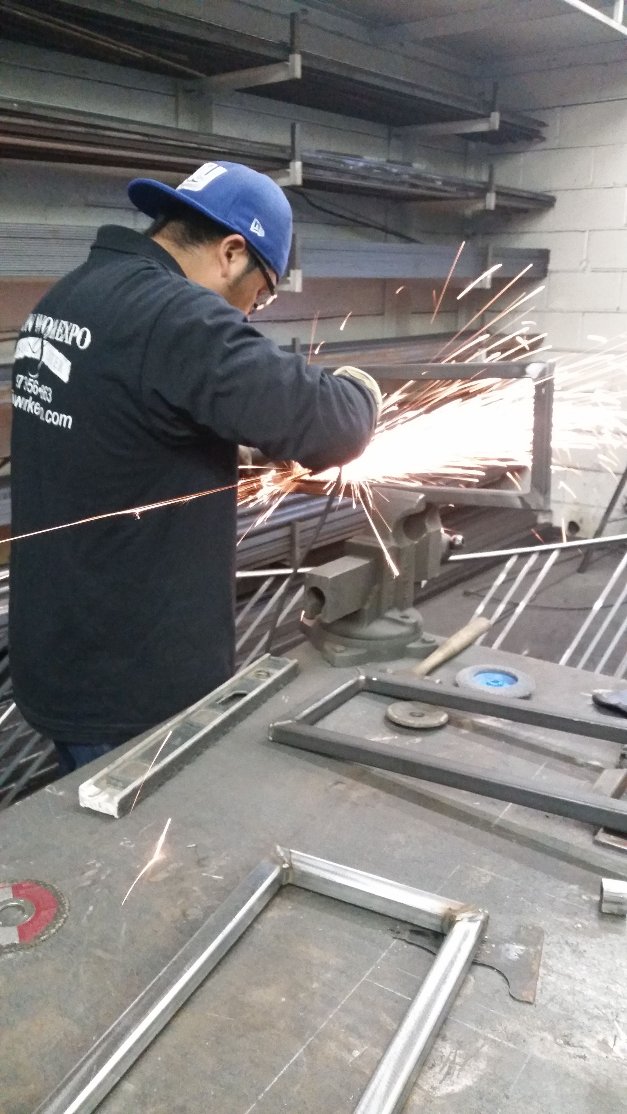 Contemporary Wrought Iron Table Base 6