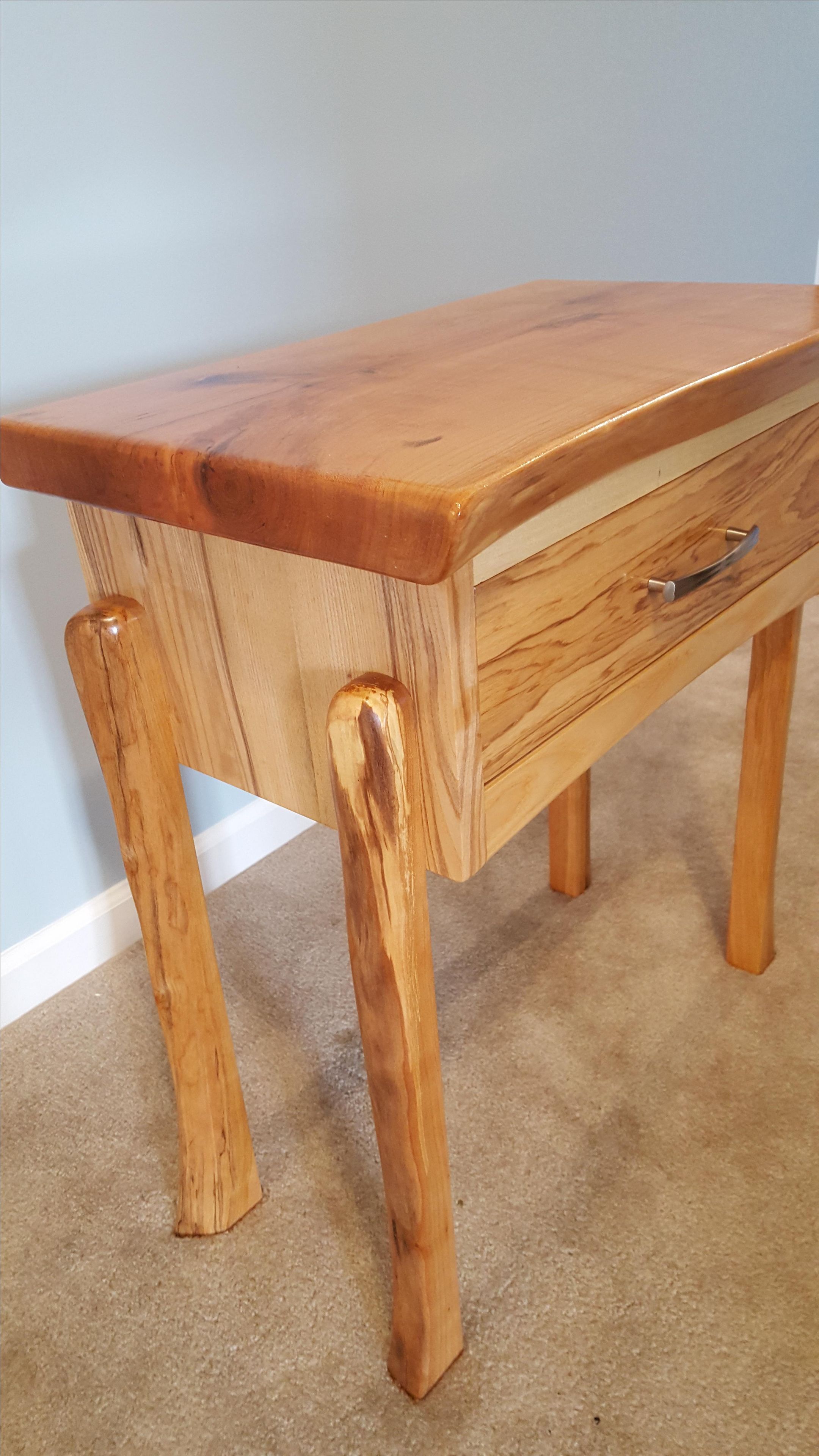 Live Edge Bedside Table 2 