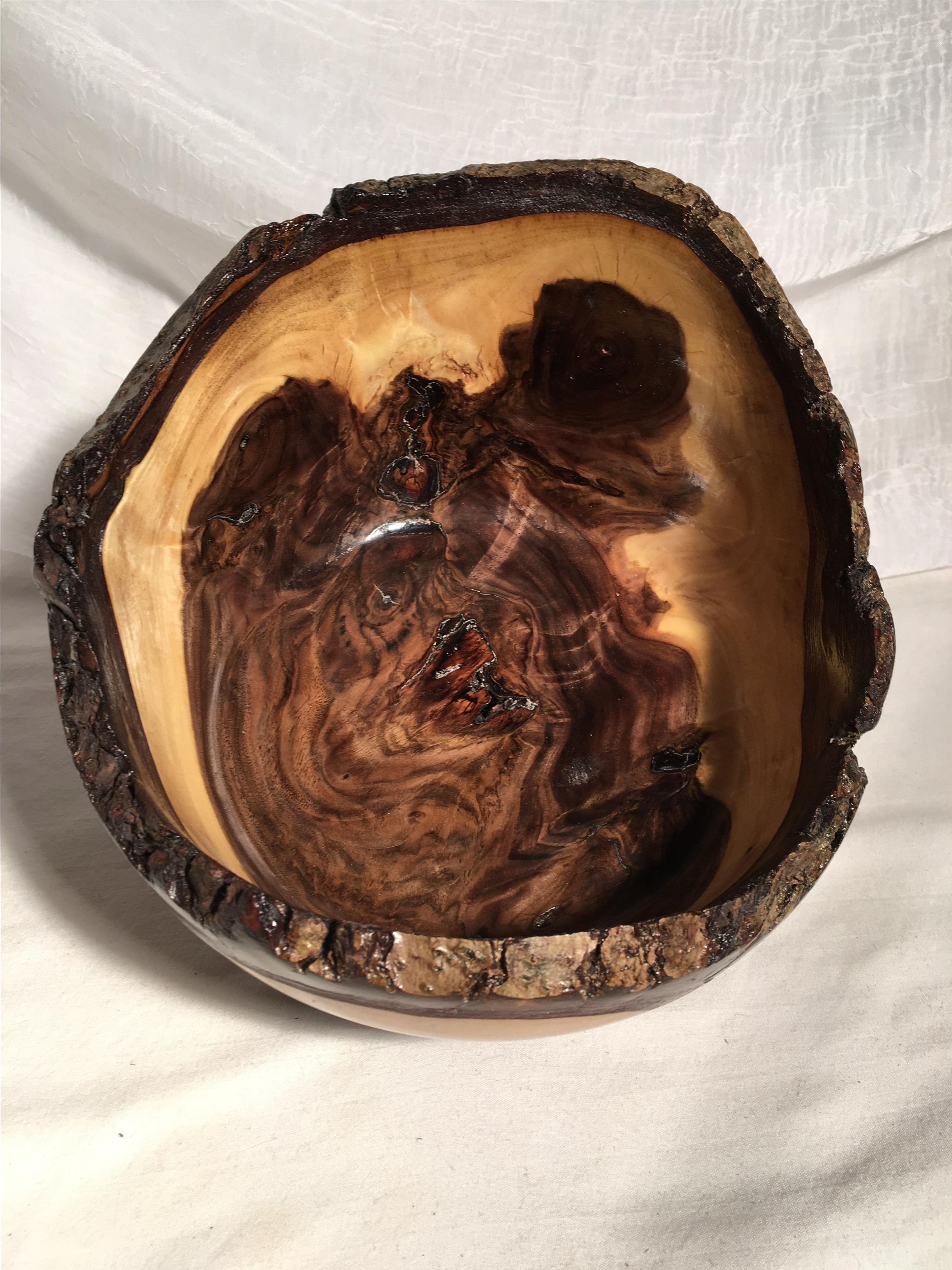 Walnut Natural Edge Bowl 3