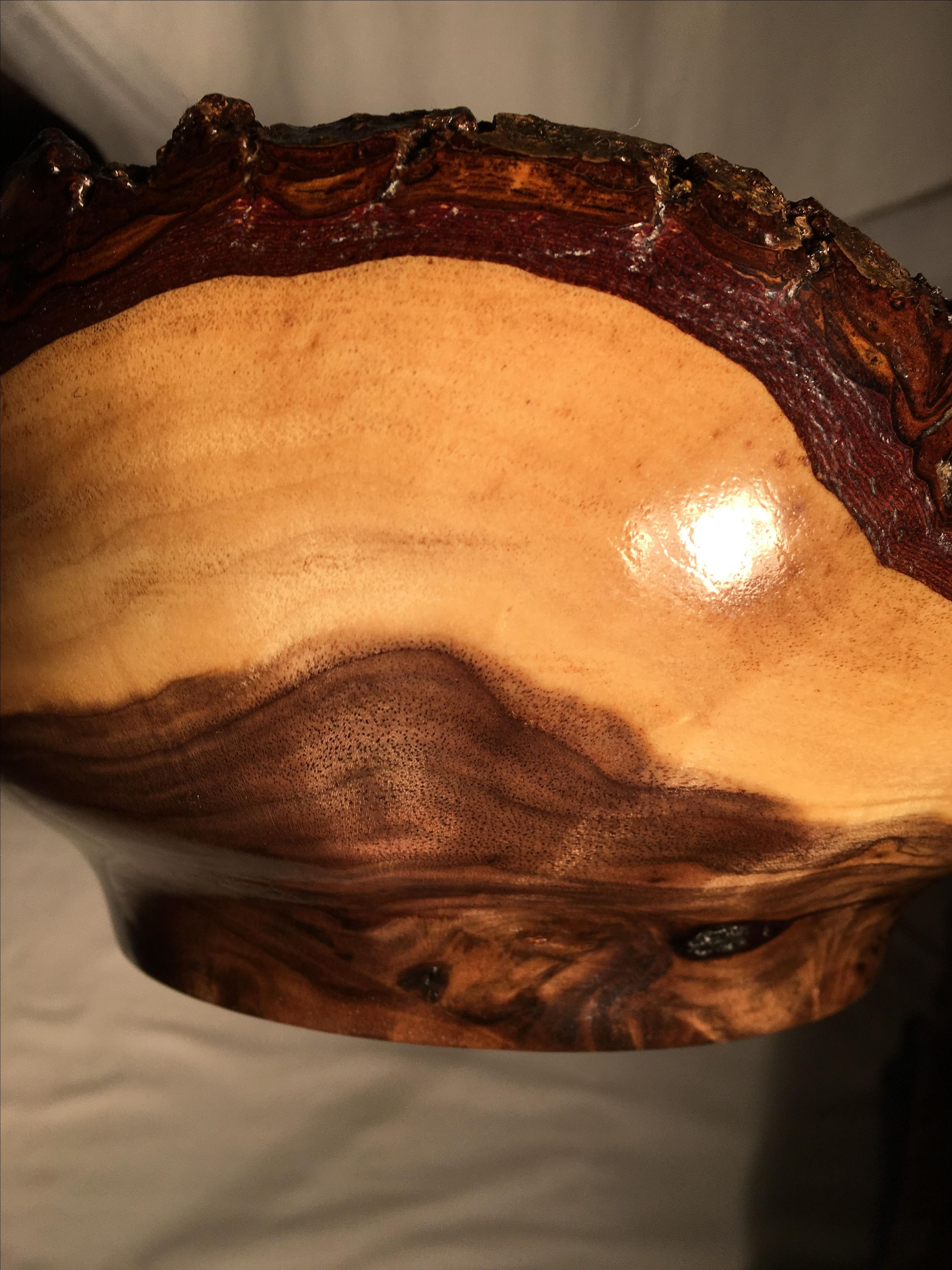Walnut Natural Edge Bowl 4