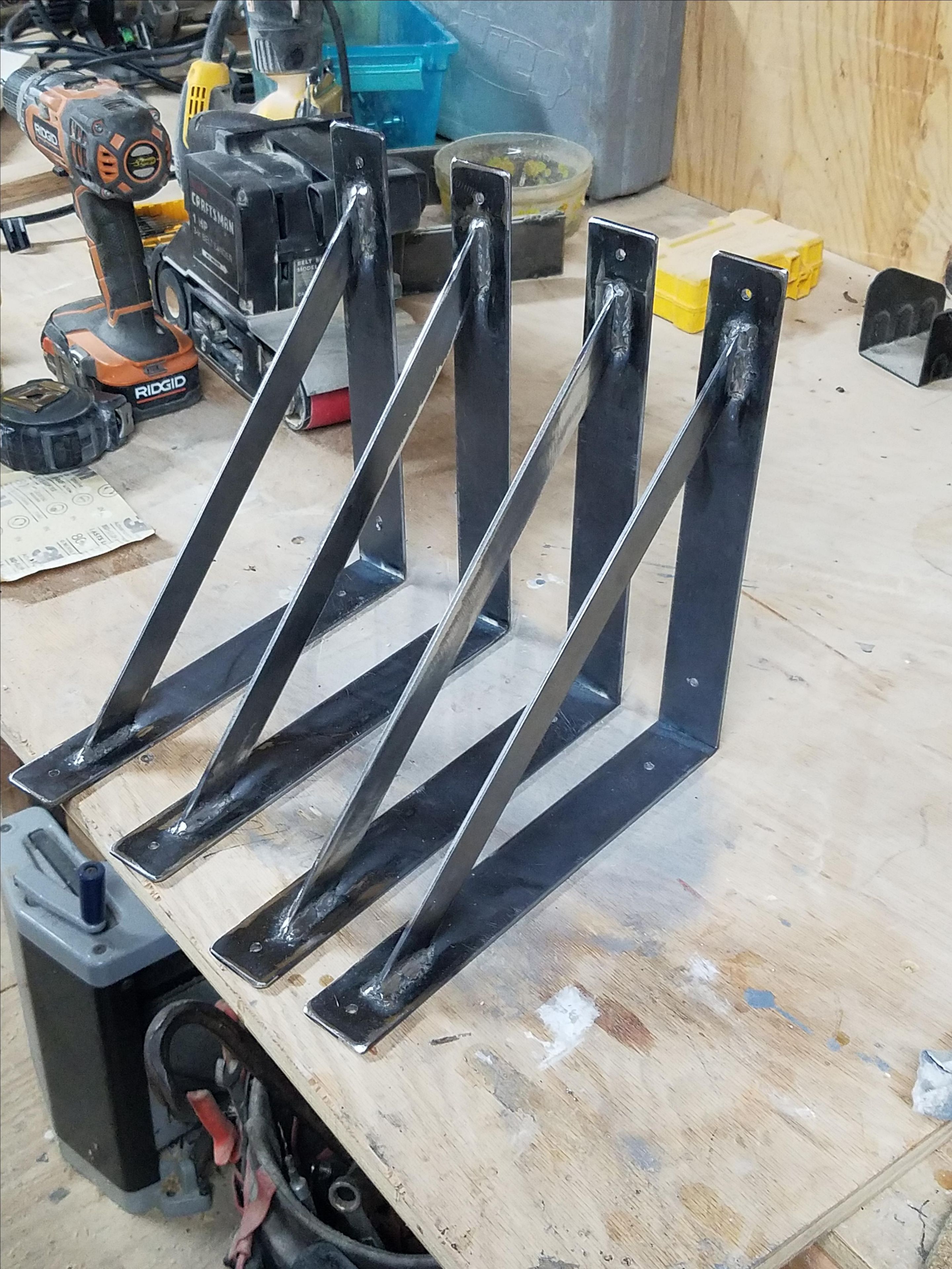 Steel Shelf Brackets