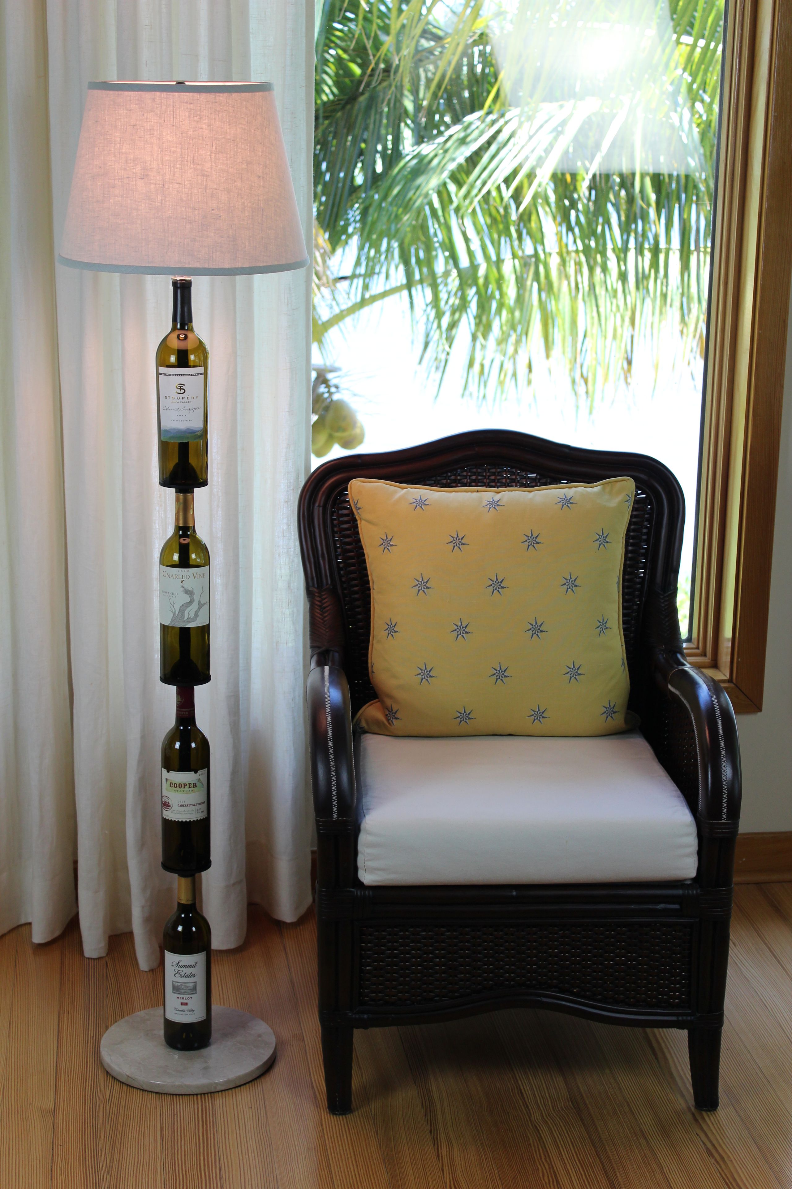 Wine Bottle Floor Lamp 6 