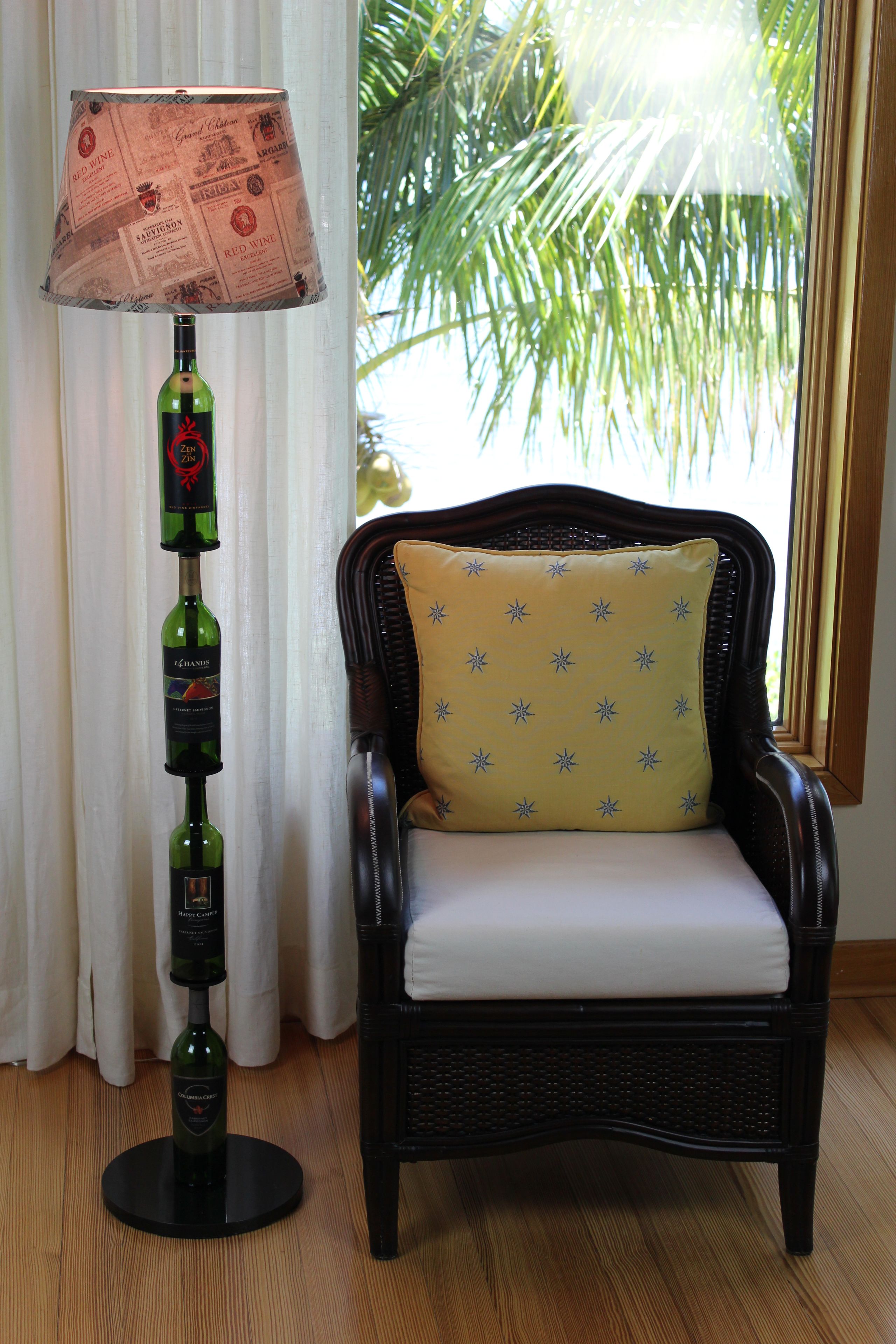 Wine Bottle Floor Lamp 3 