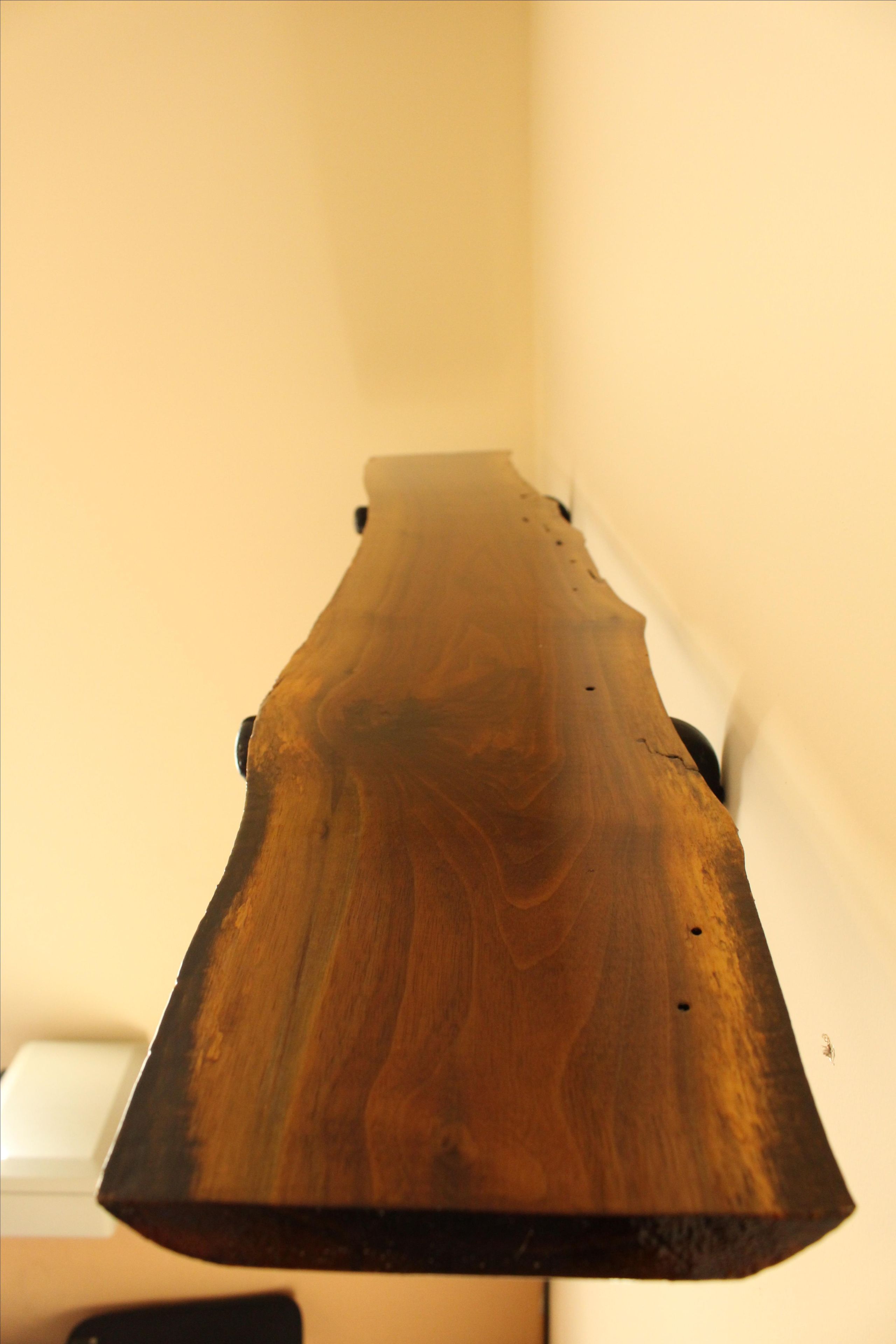 Black Walnut Live Edge Shelf 5
