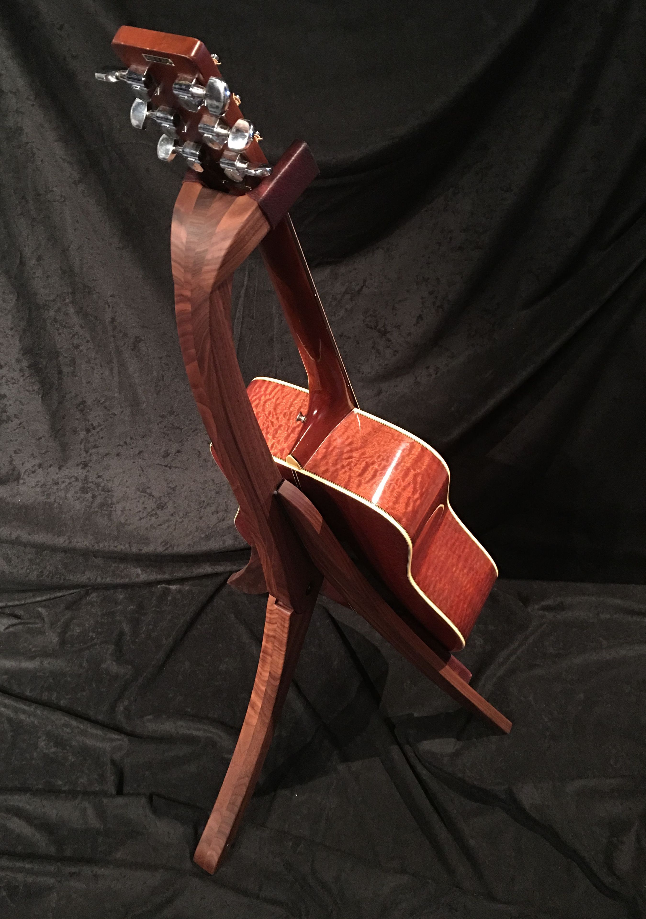 Walnut Guitar Stand 6
