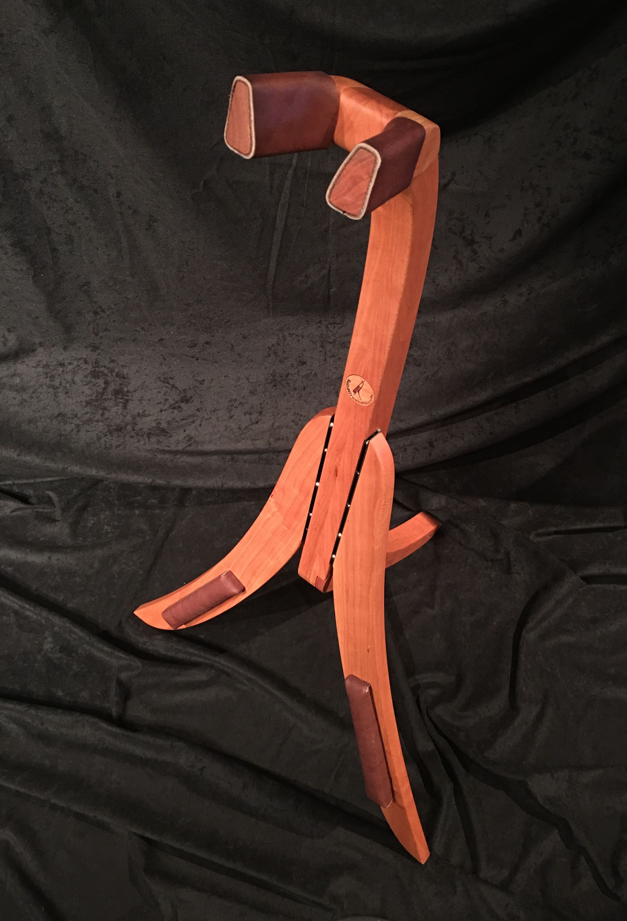 Cherry Guitar Stand 2