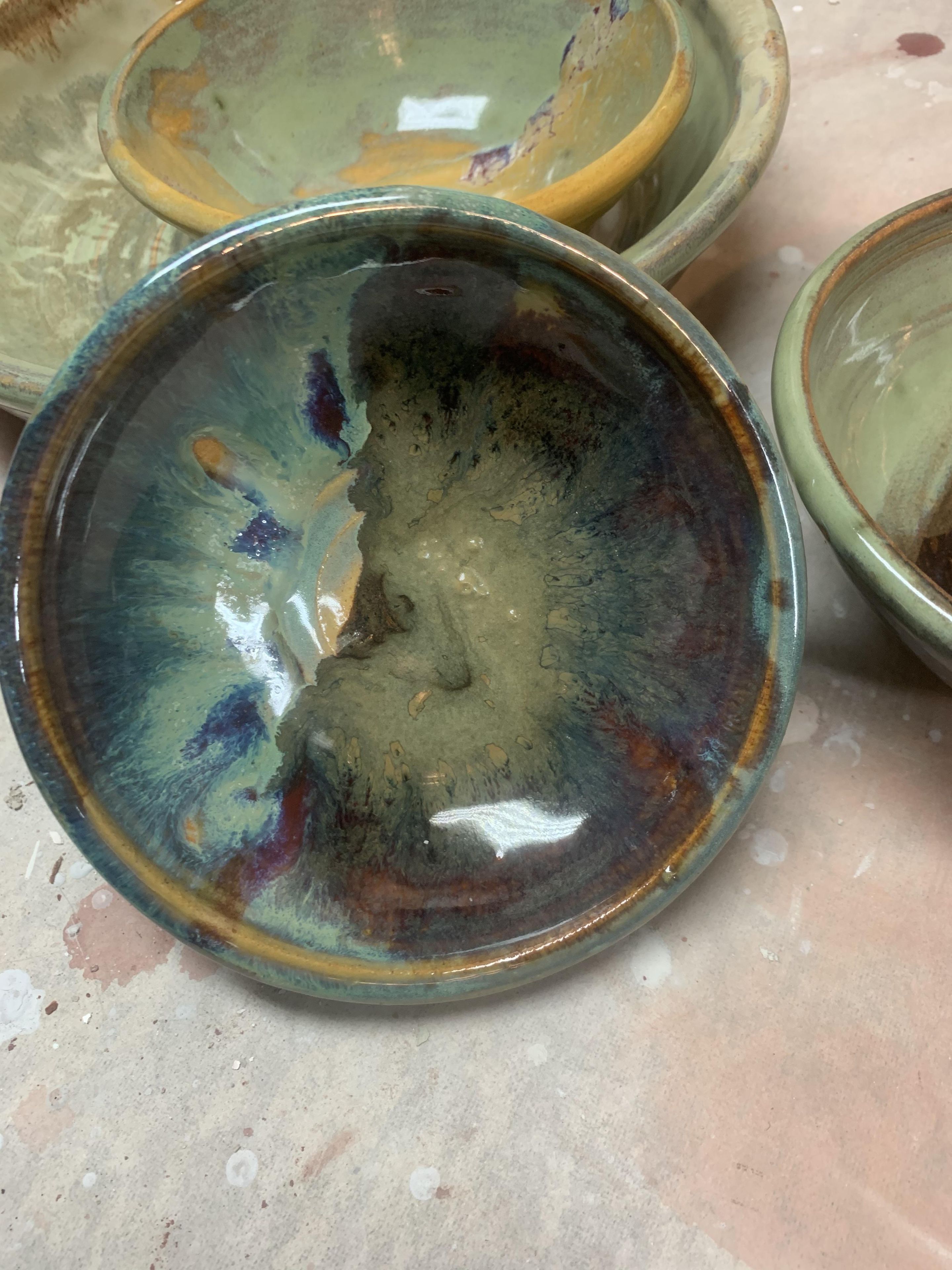 Stoneware Bowls. 5