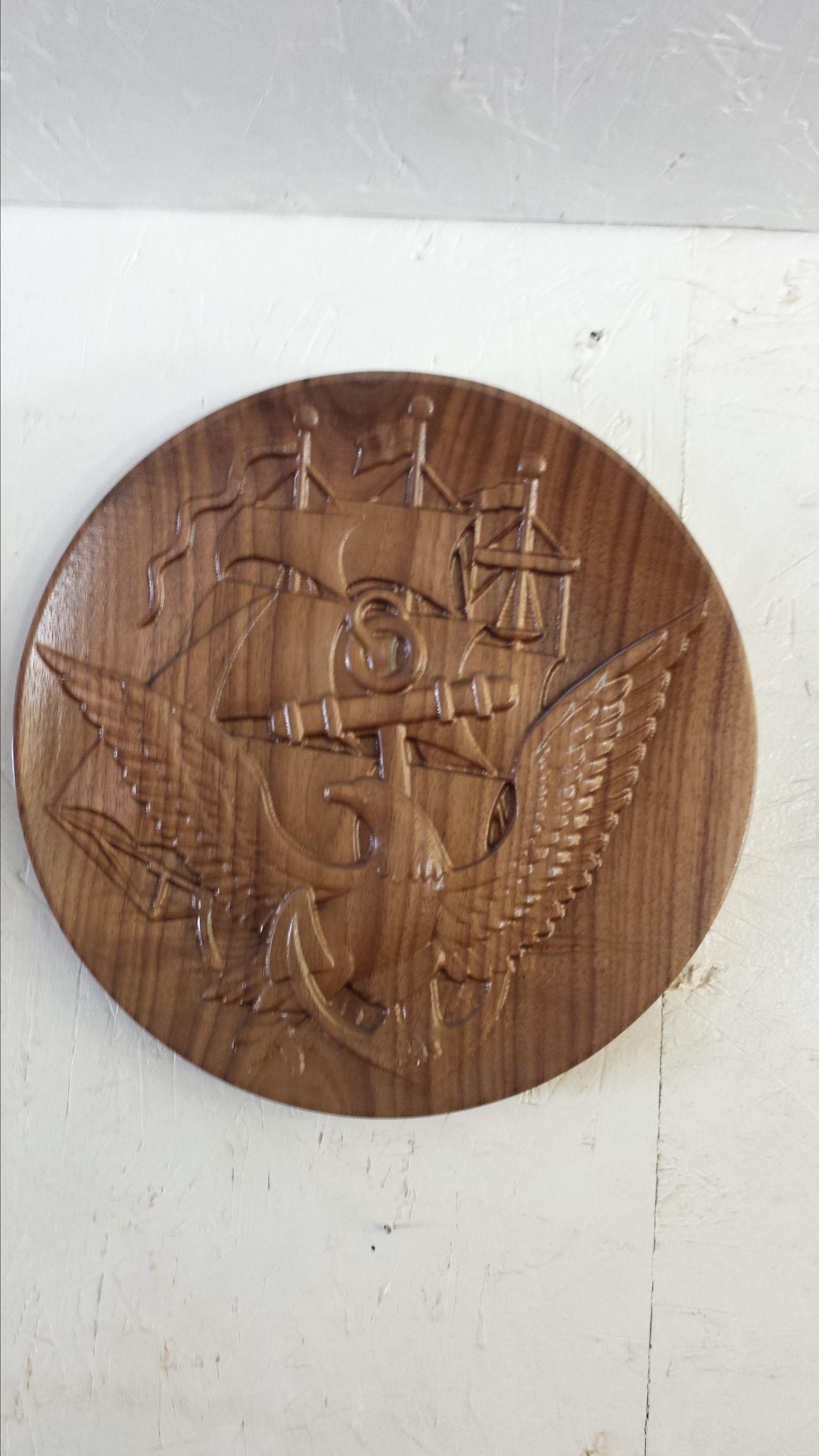 U S Military 11" Service Plaque 4