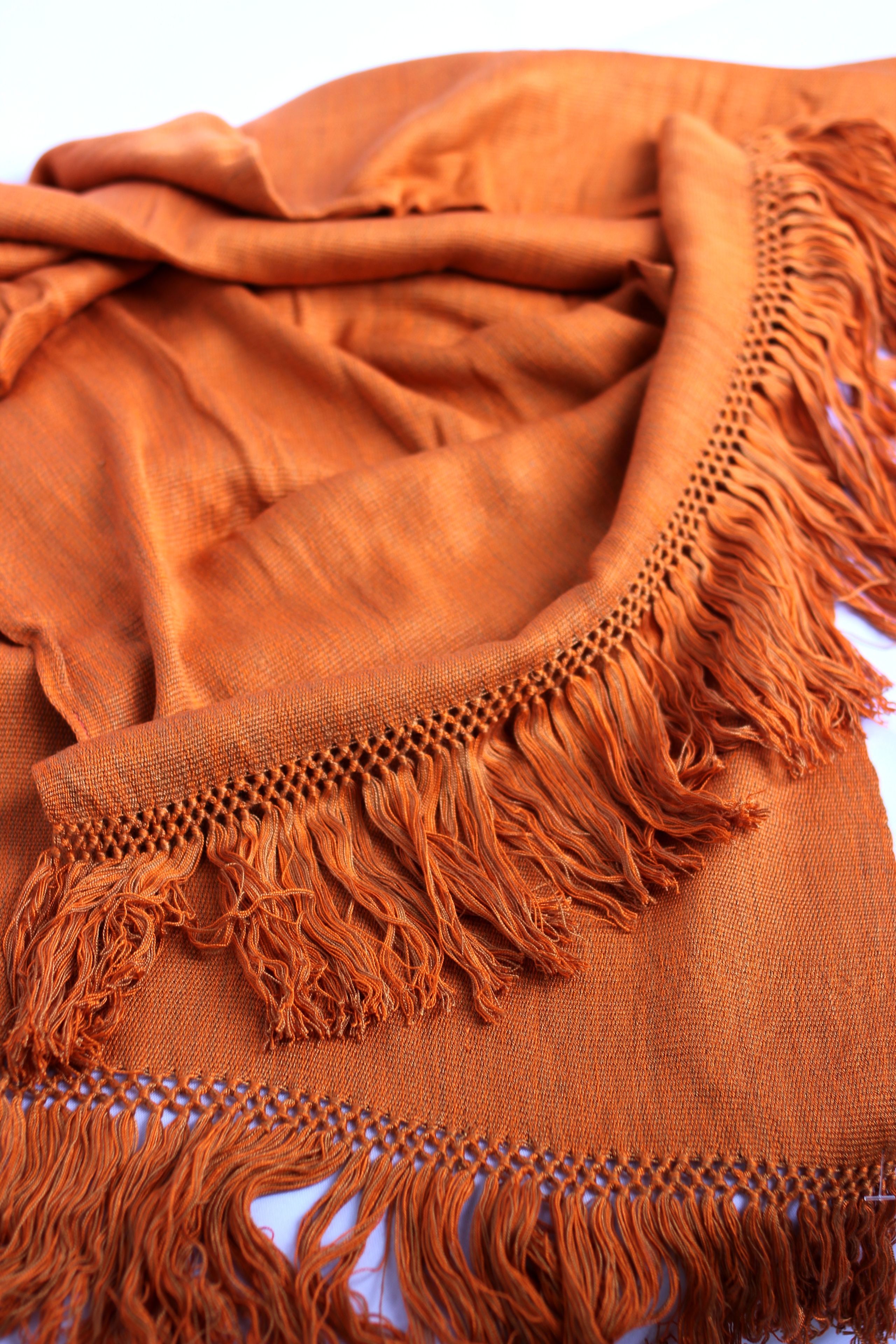 Handwoven Rayon Shawl 2