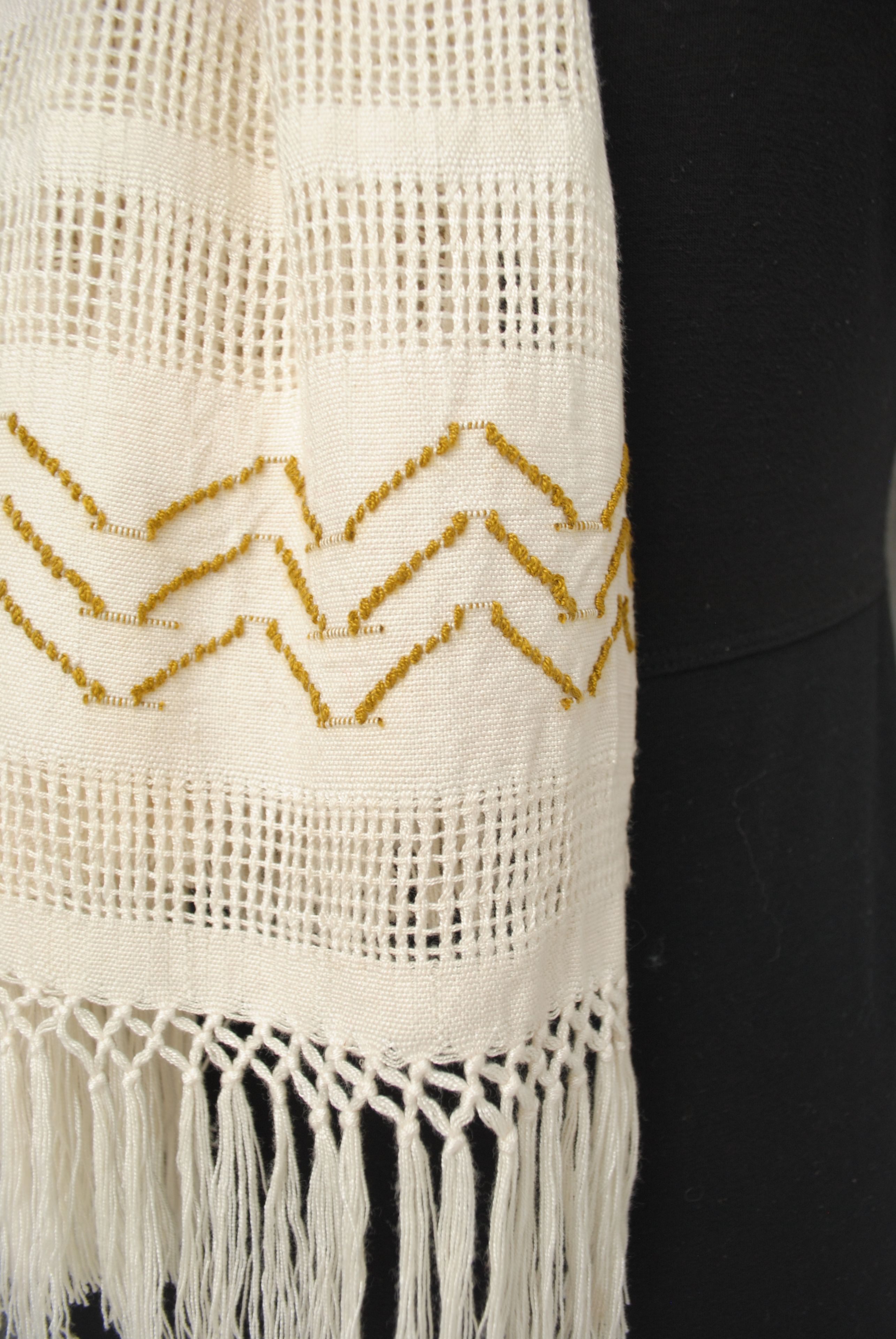 Wedding Shawl, Handwoven And Fair Trade 3