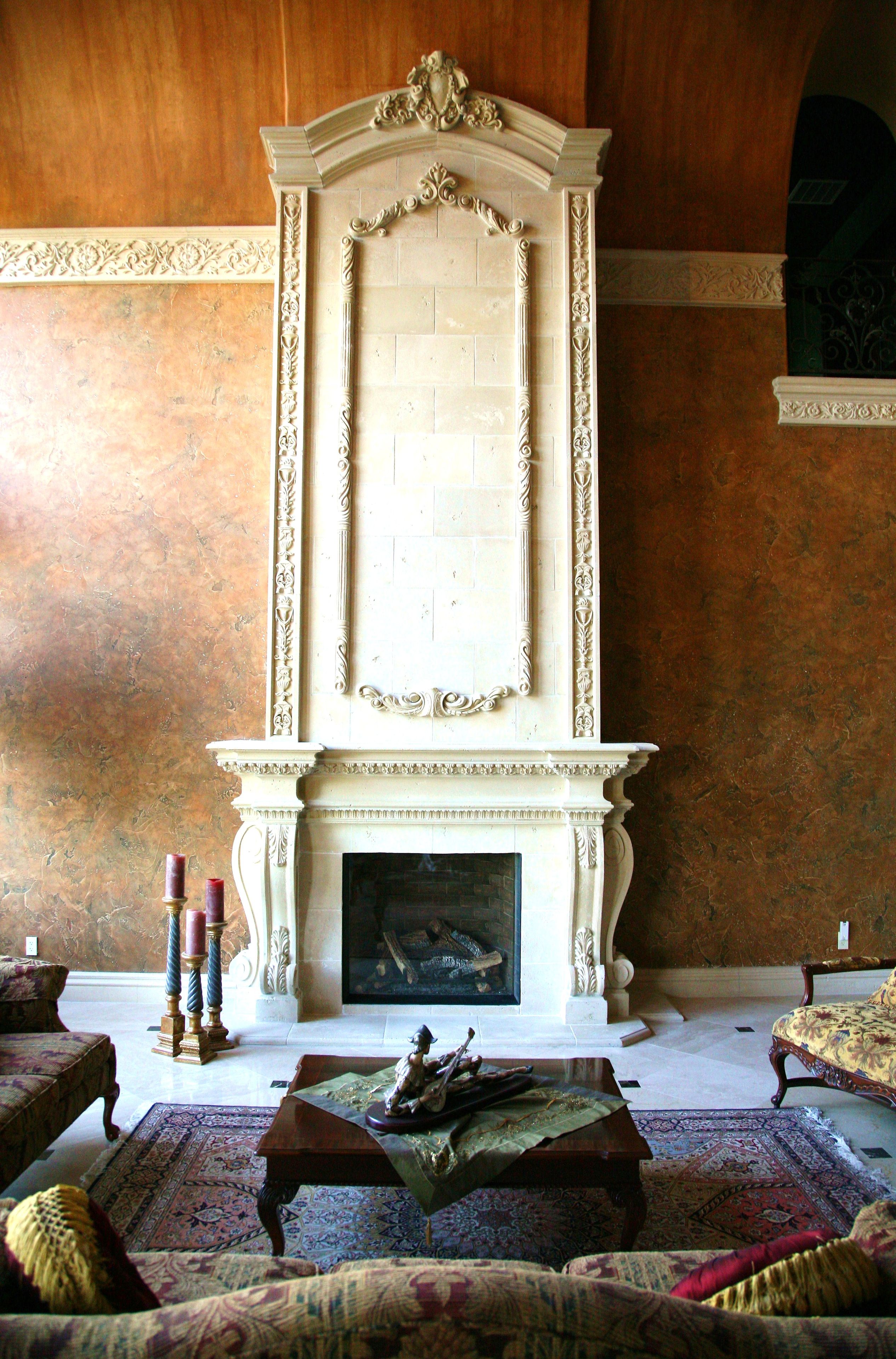 Fireplace Gfrc Concrete  Fireplace Surround 6 