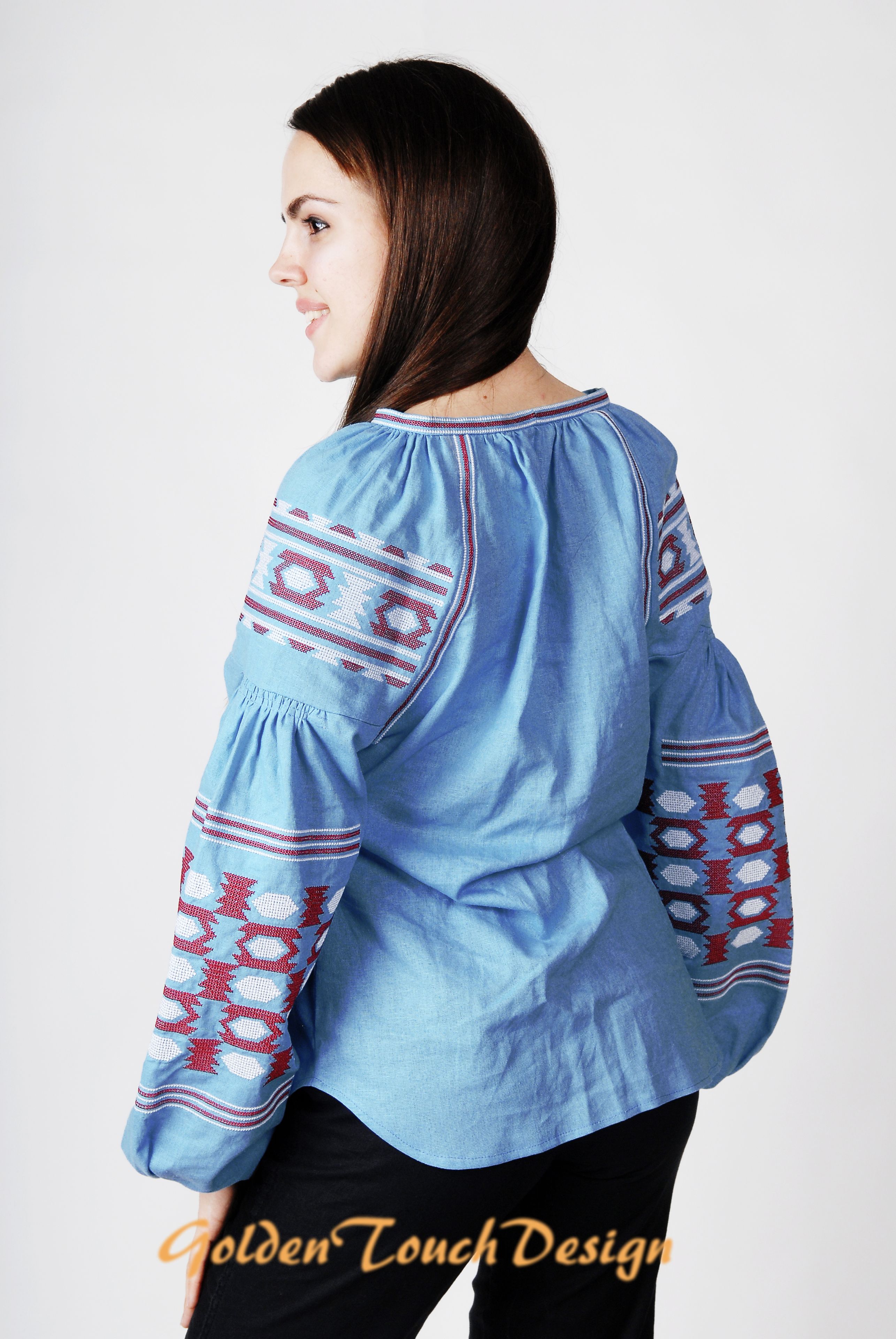 Ukrainian Boho Style Blouse 2