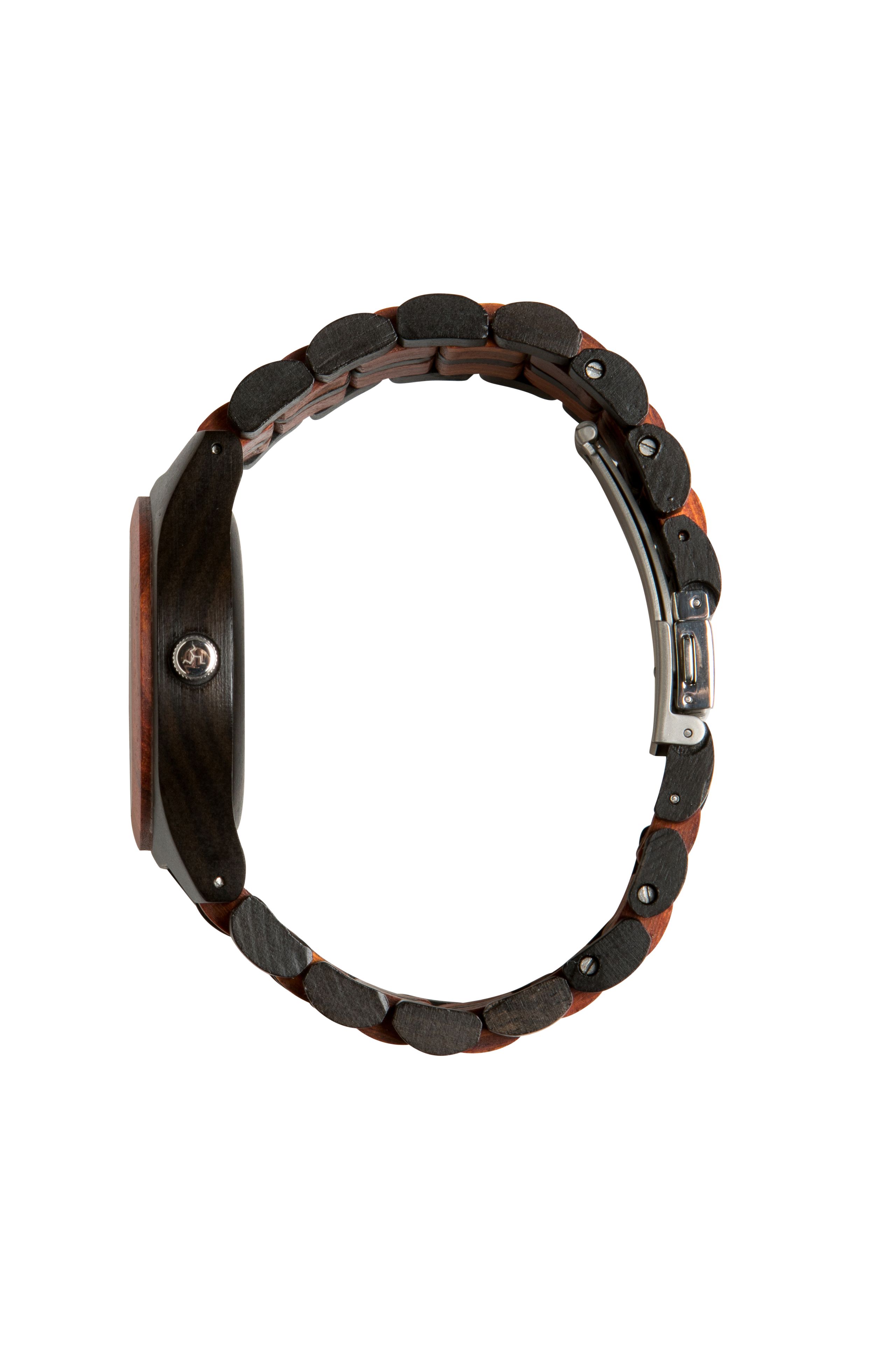 Custom Engraved Red Sandalwood And Ebony Wood Graduation Watch For Men By Ambici 4 