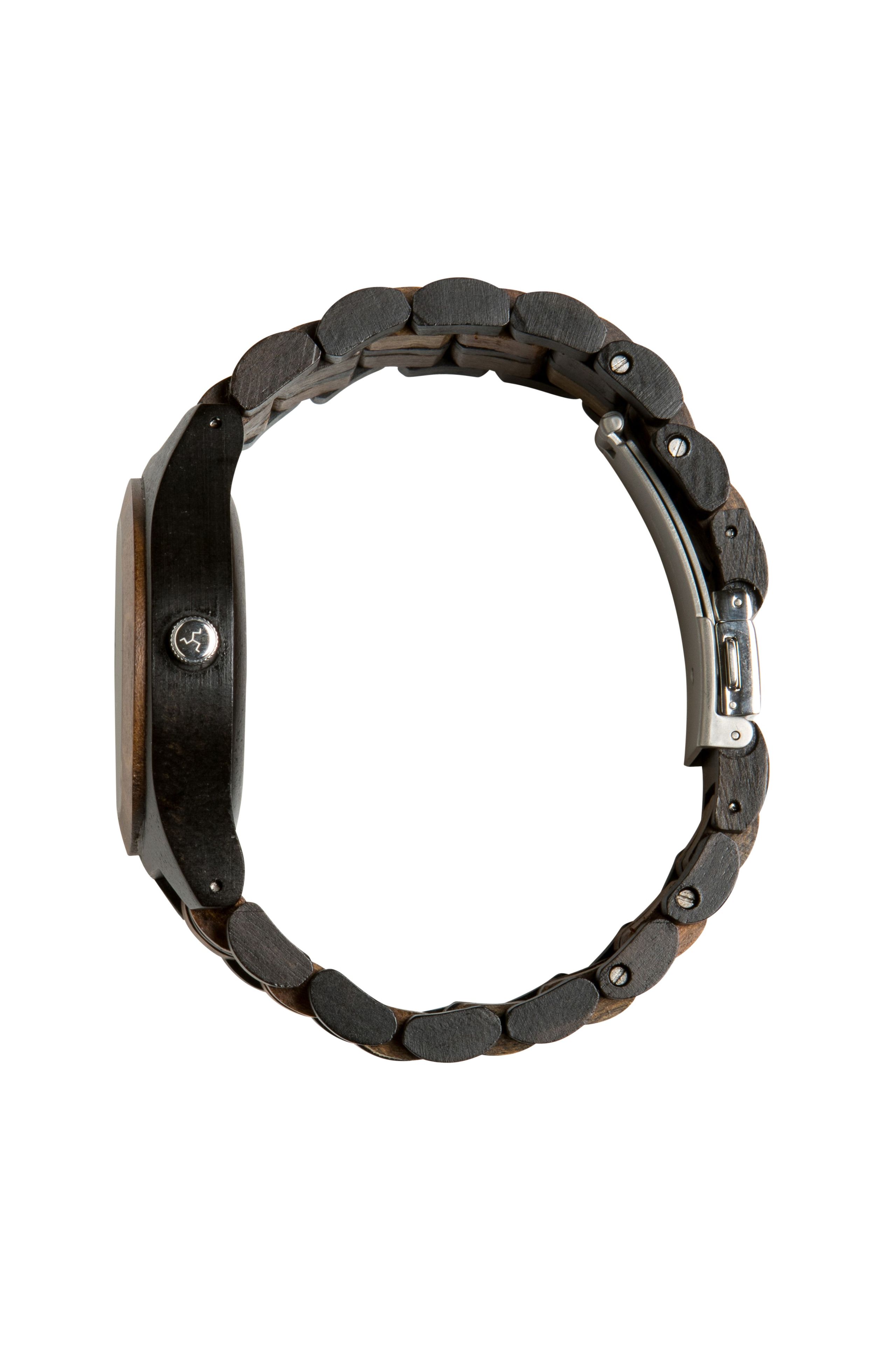 Personalized Black Sandalwood And Ebony Wood Watch For Men By Ambici 4 