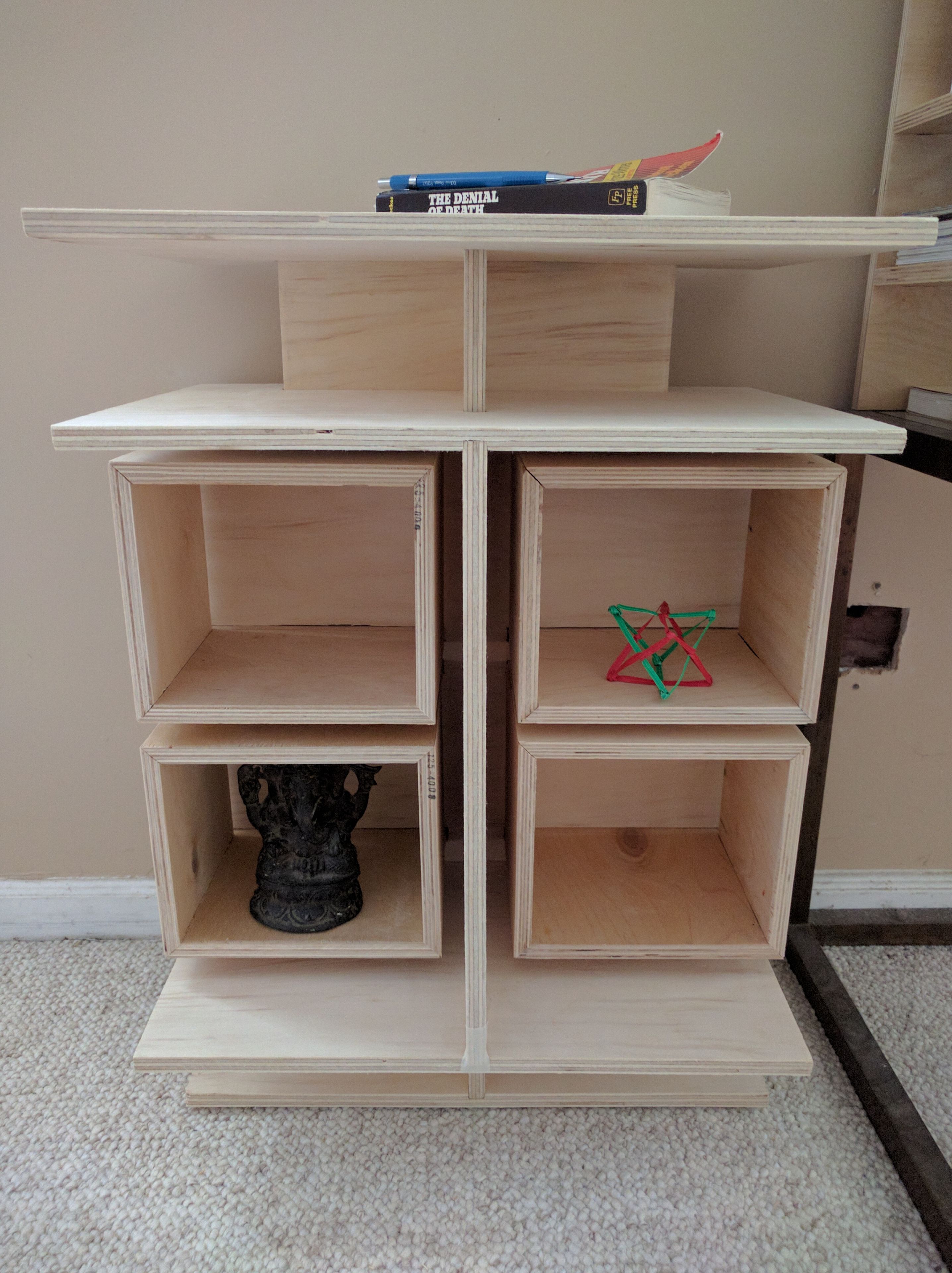 Plywood End Table 2 