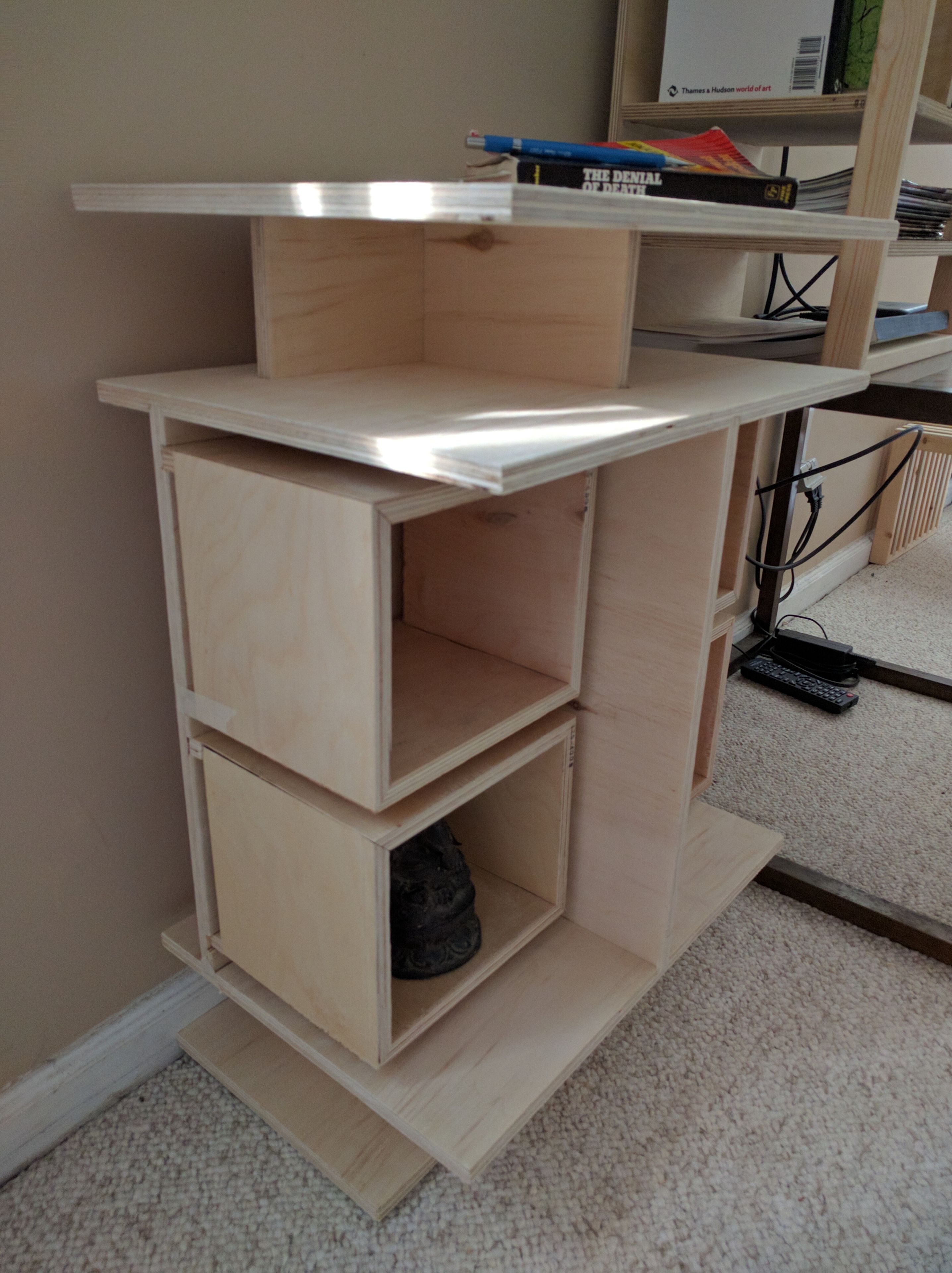Plywood End Table 3 