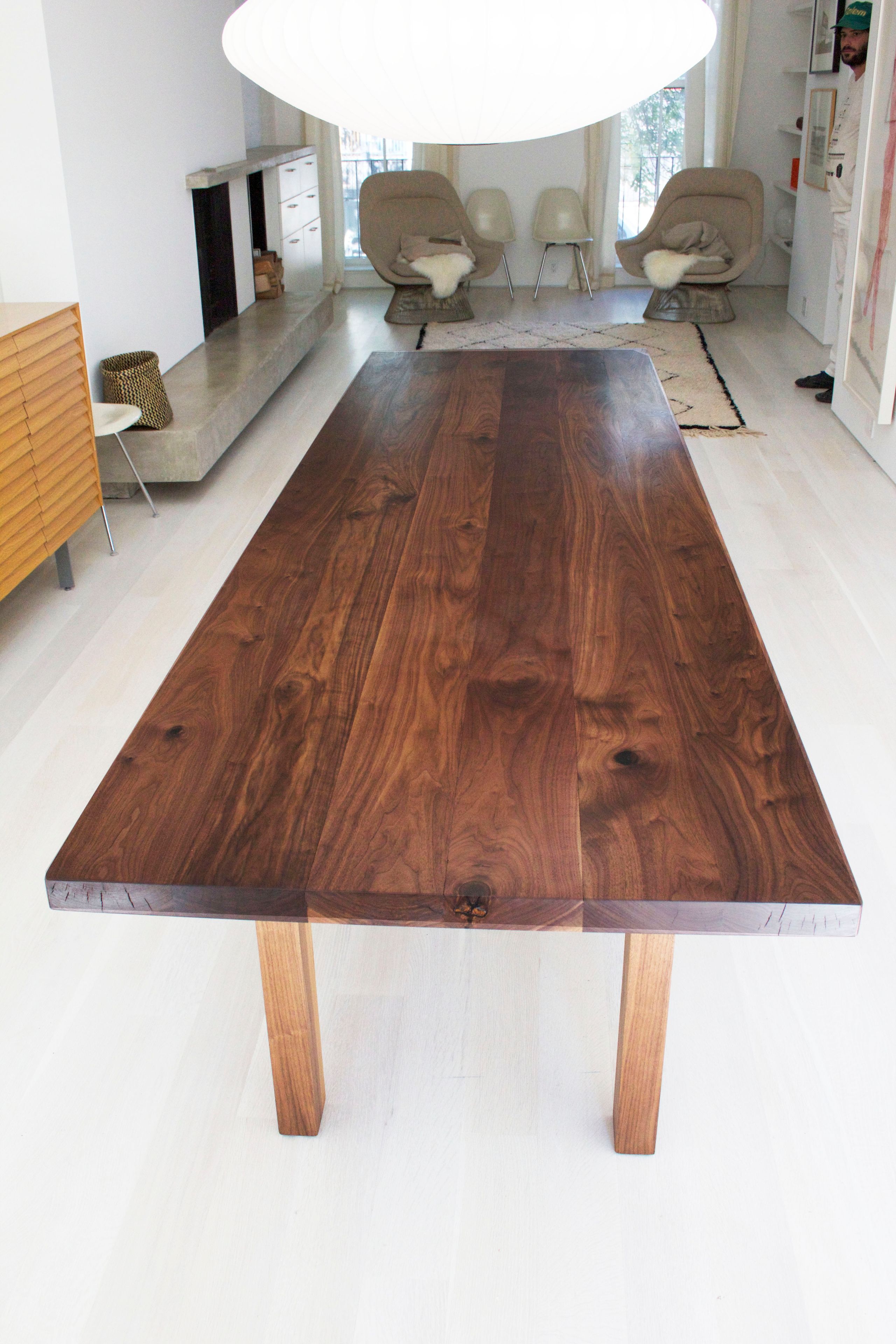 Solid Walnut Dining Table 2 