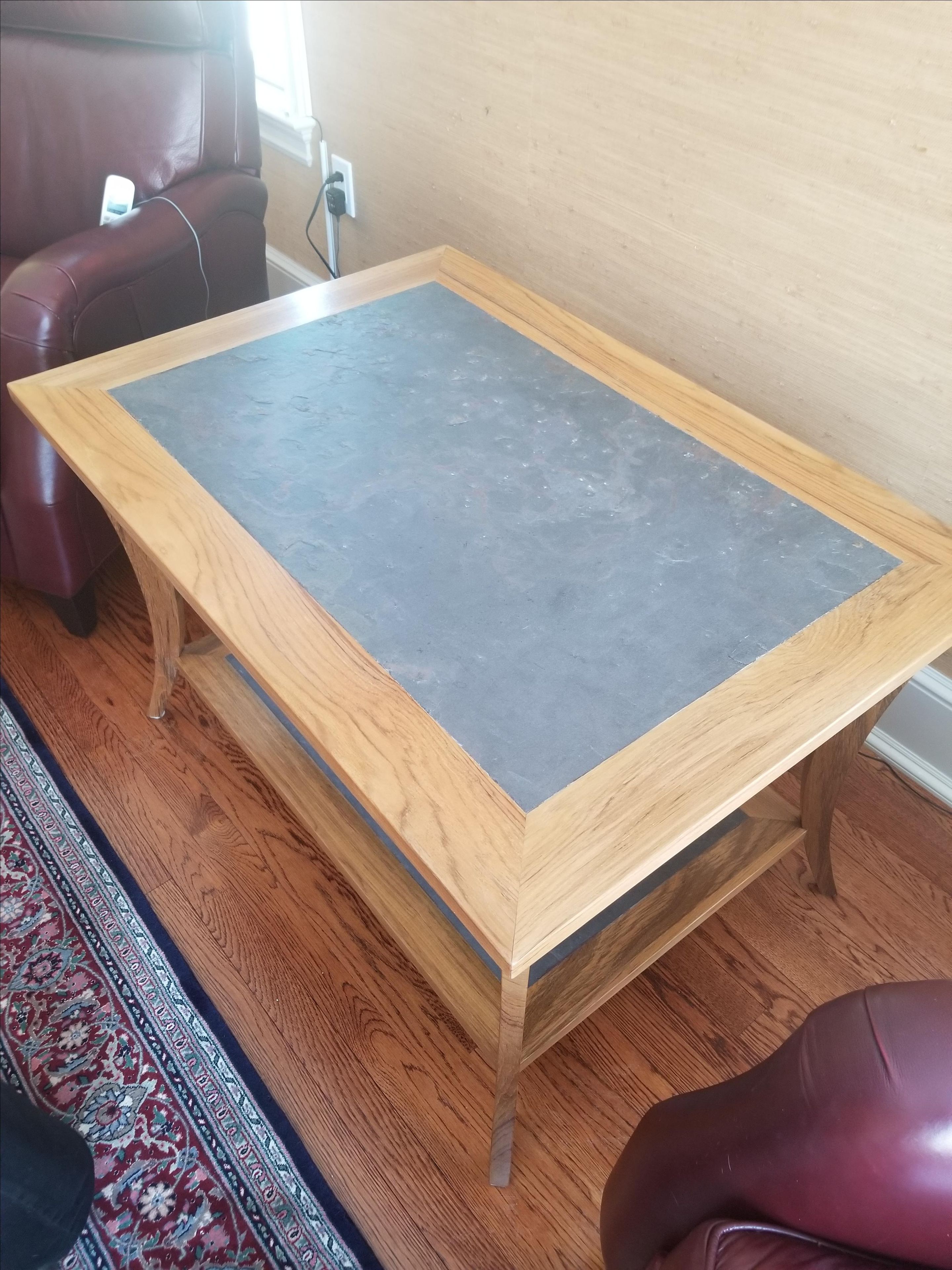Teak End Table 1