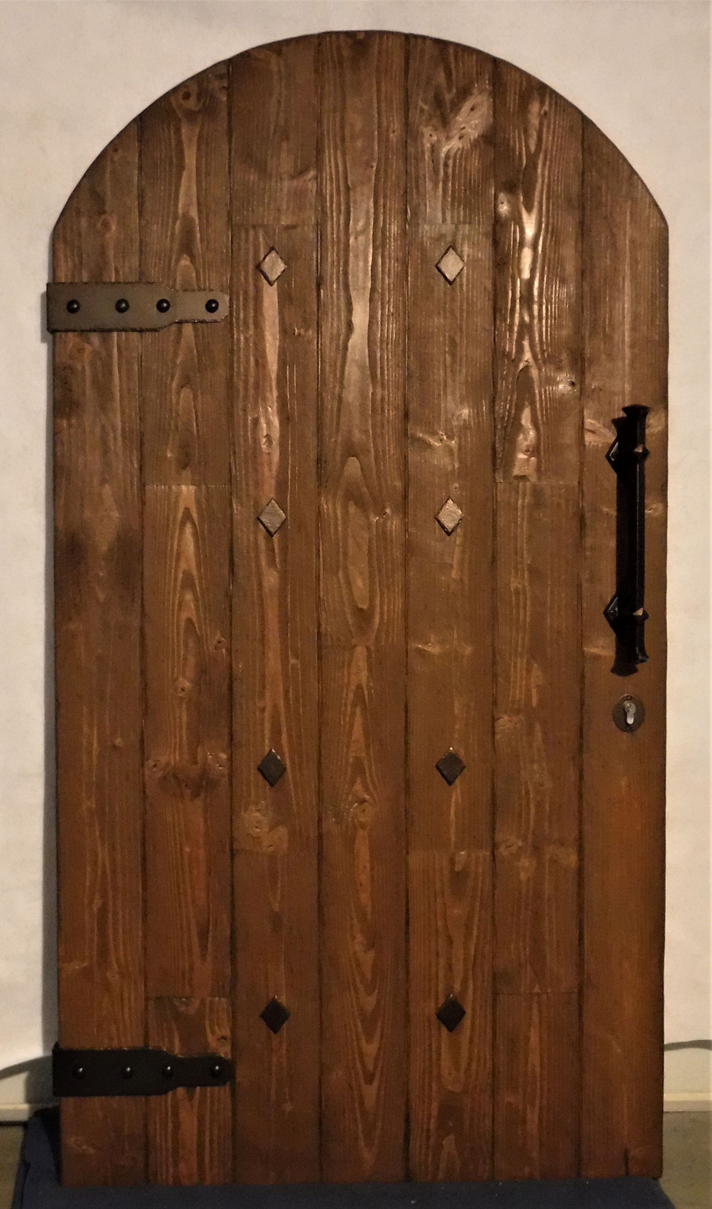 Rustic Wood Gate; "Old World" Style Entry Gates; Courtyard & Garden Gates 2 