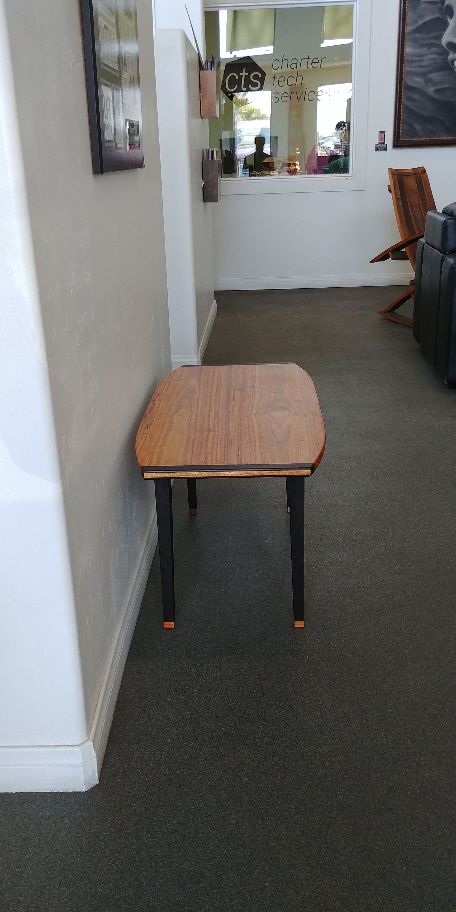 Antikea Danish Modern Coffee Table In Canary And Wenge 5 