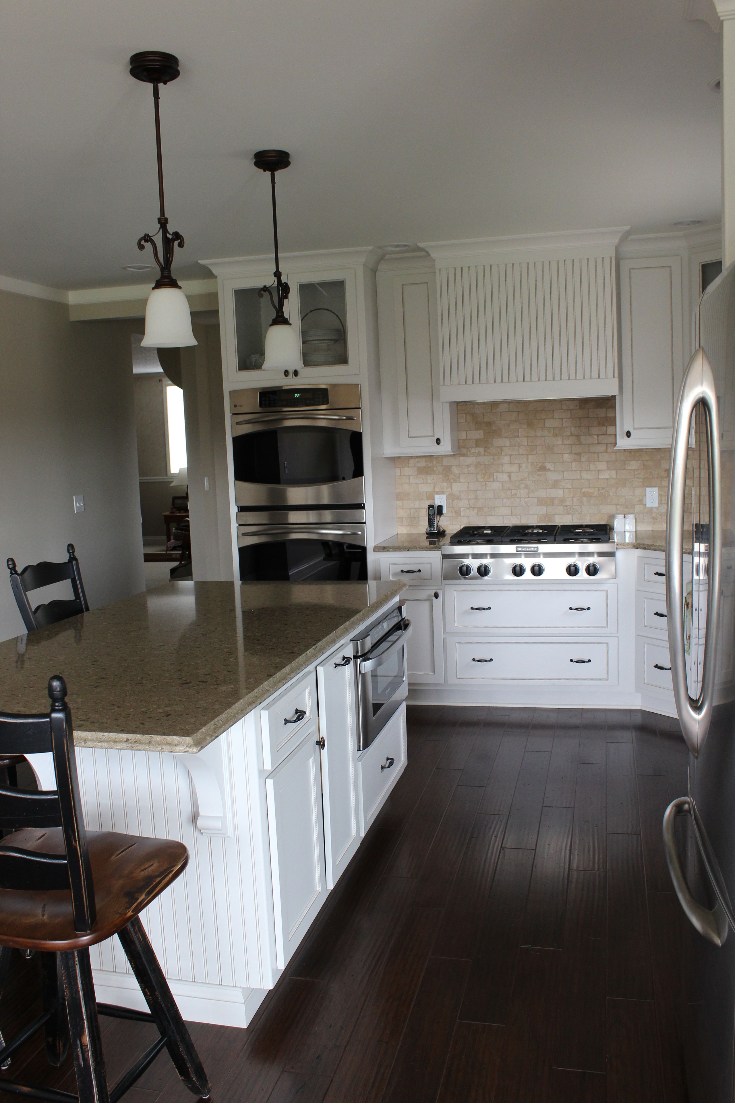 Pearl White Kitchen 2 