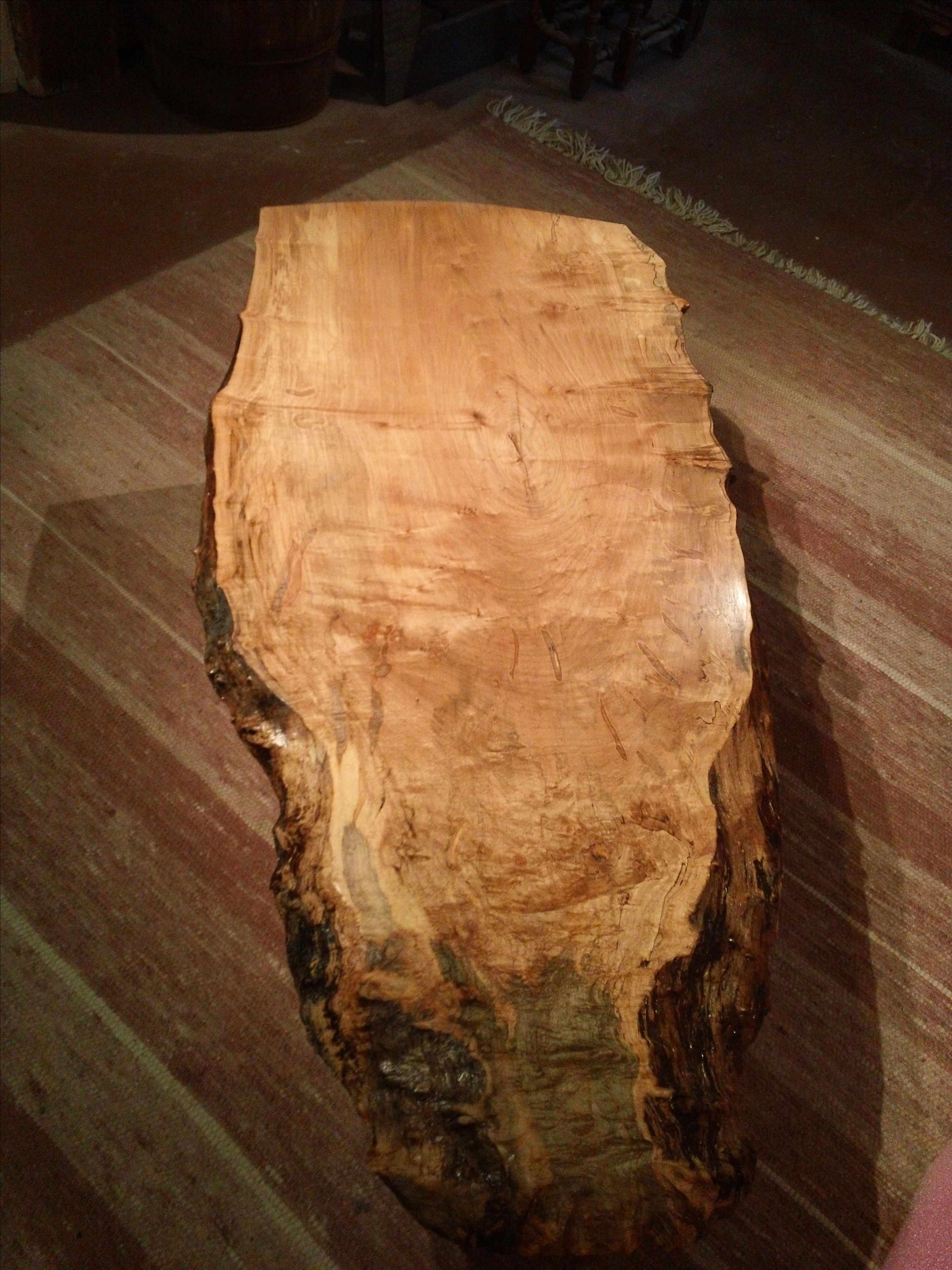 Live Edge Spalted Maple Coffee Table 2