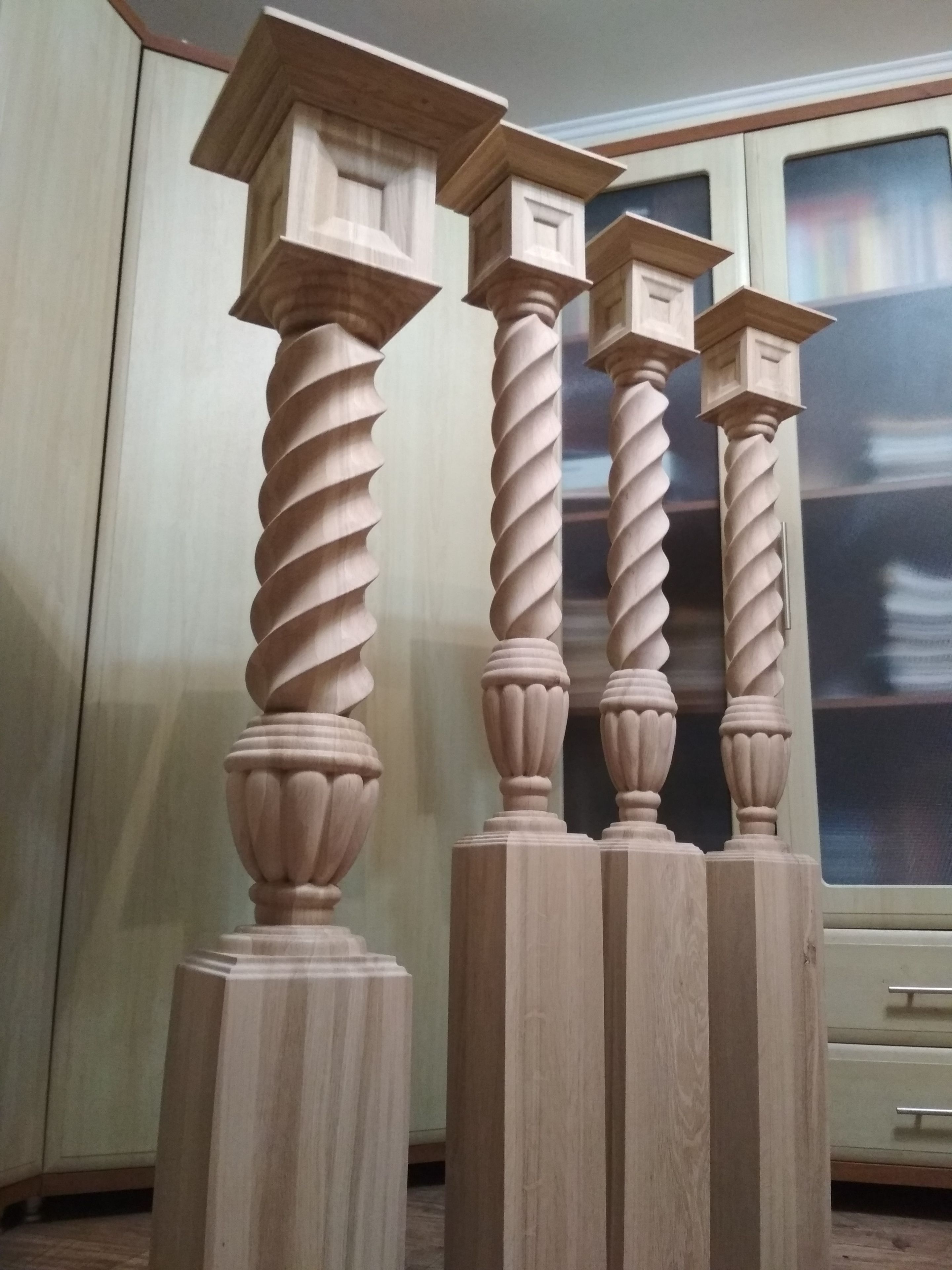 Custom Stair Newel Post 4