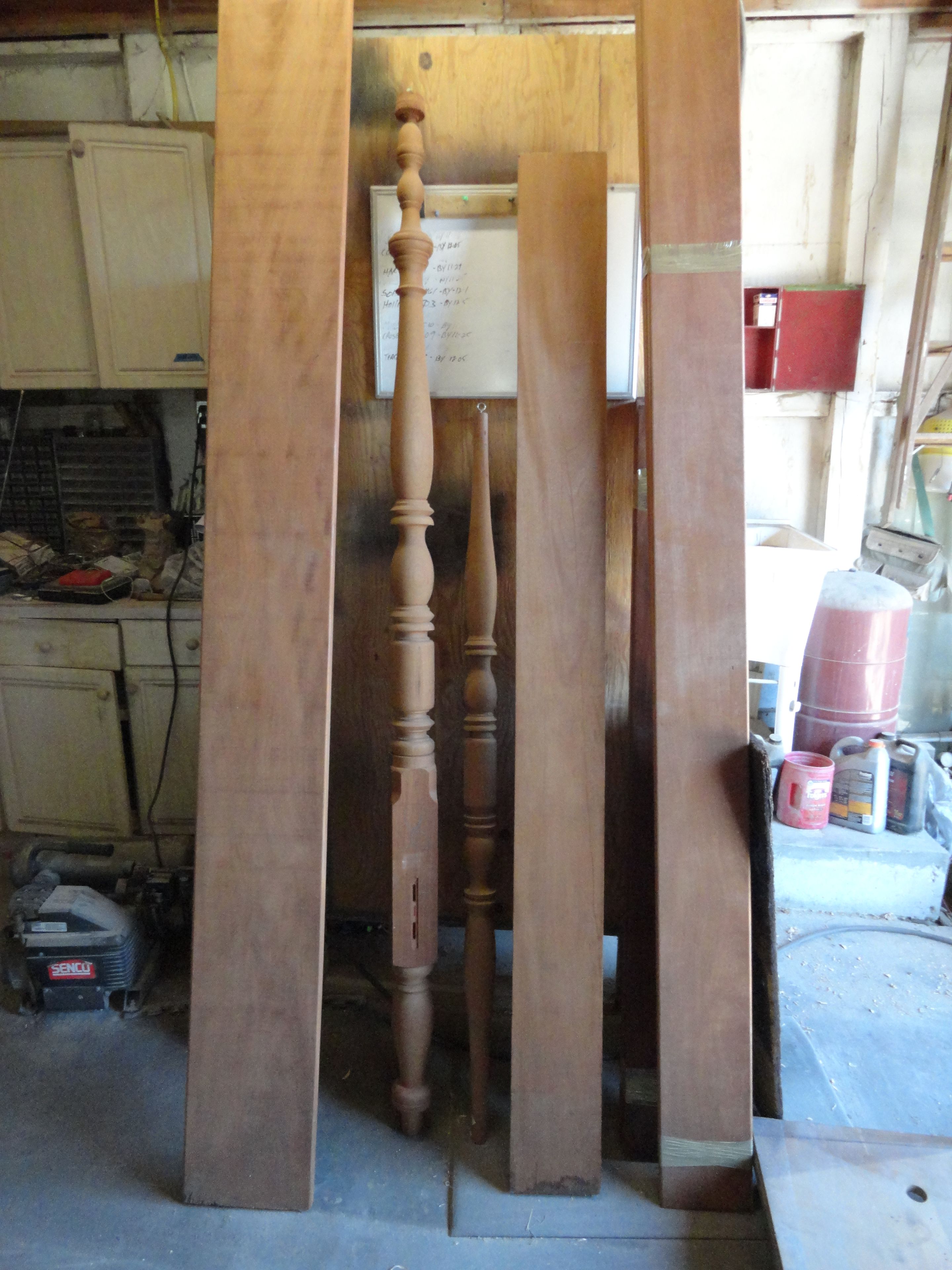 Mahogany Poster Bed 2 