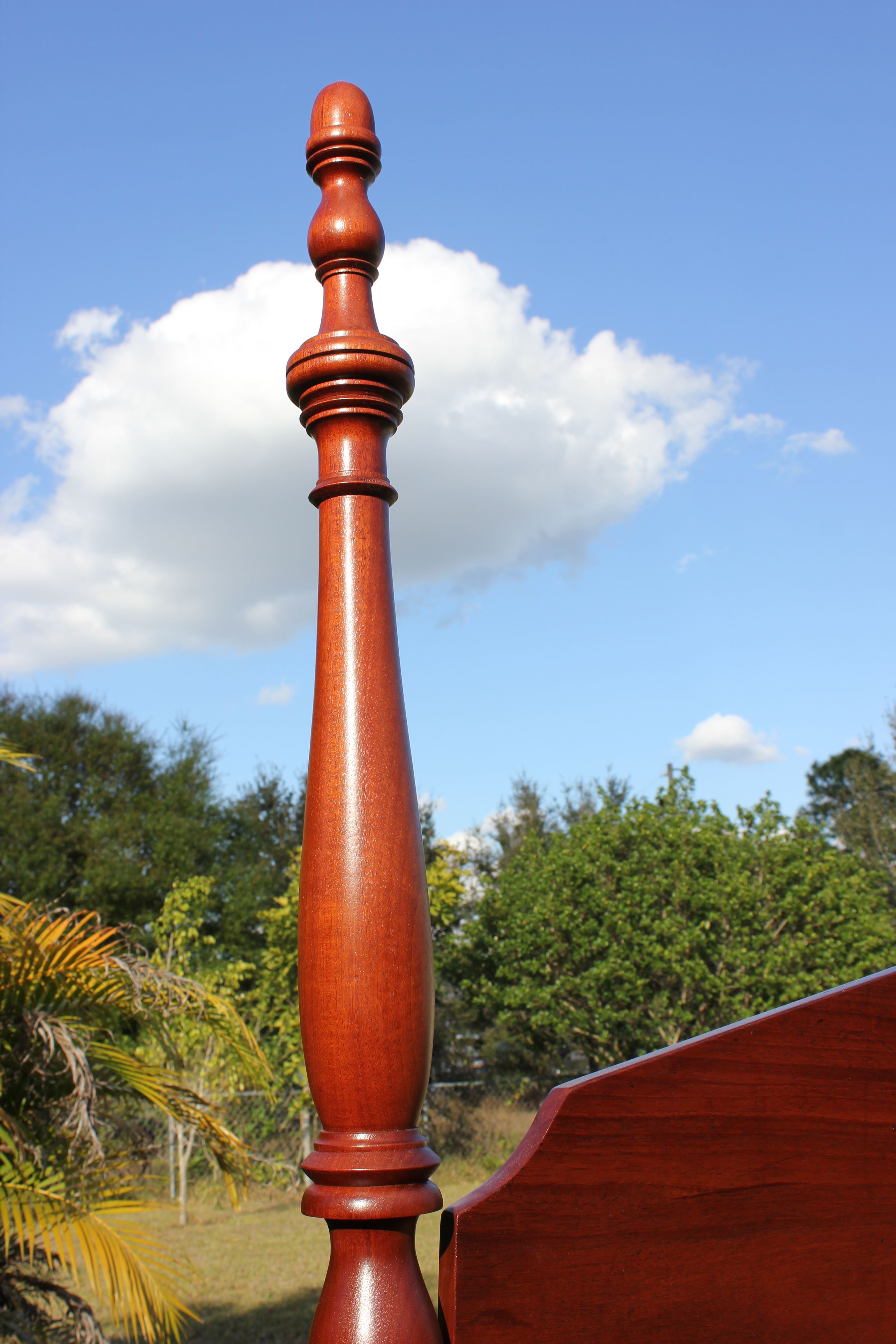 Mahogany Poster Bed 5 