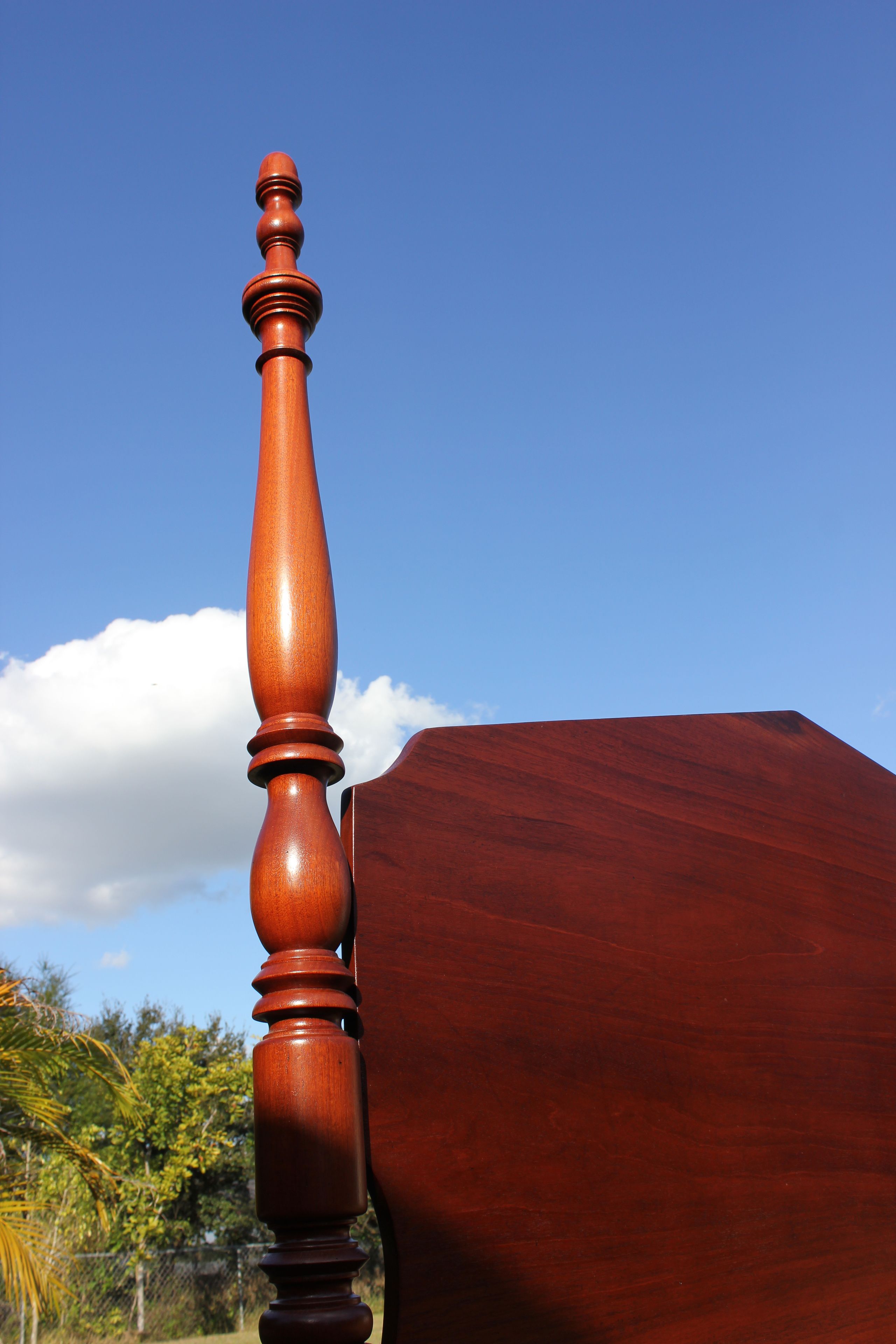 Mahogany Poster Bed 6 