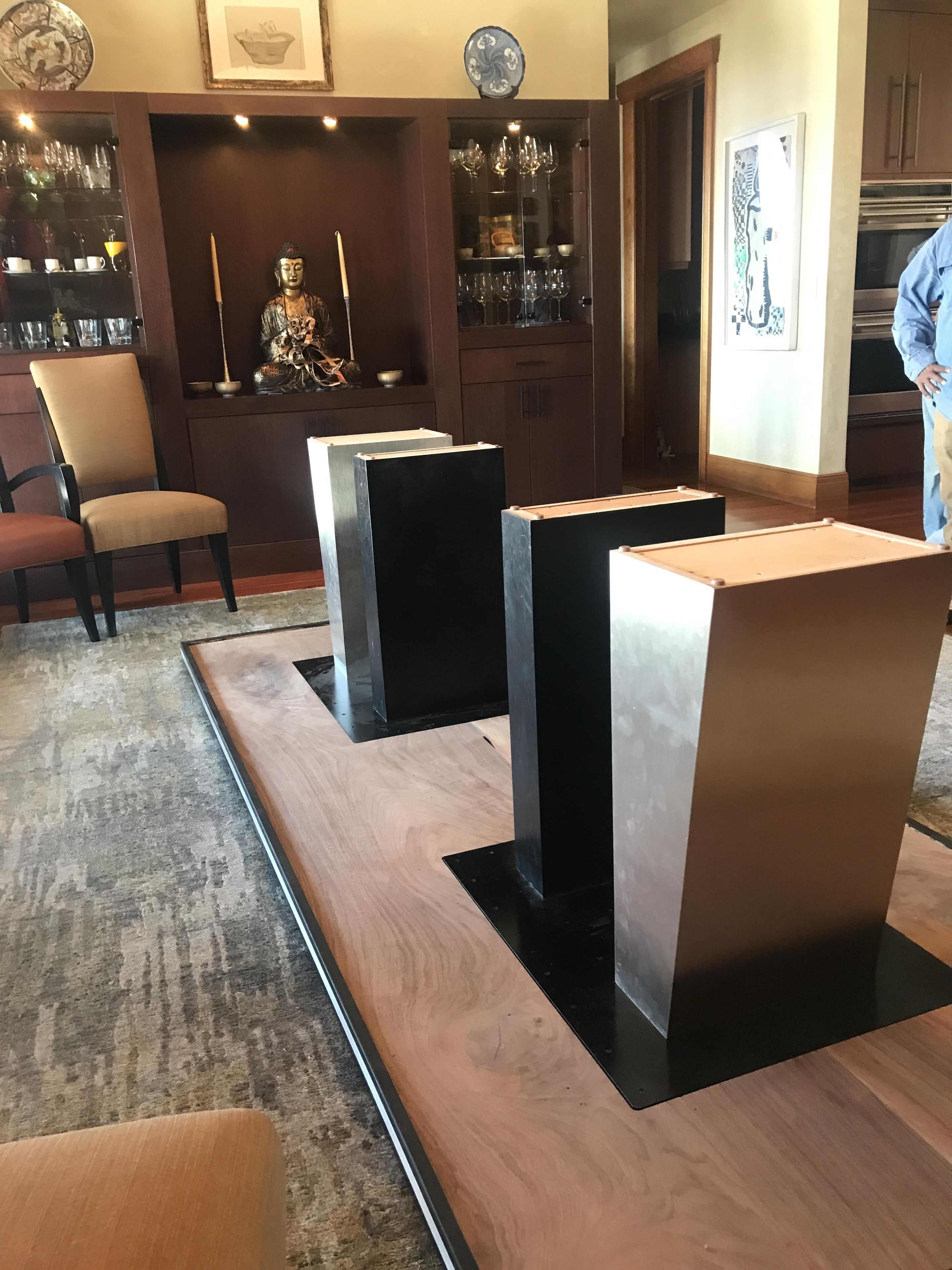Book Matched Walnut Dining Table 6 