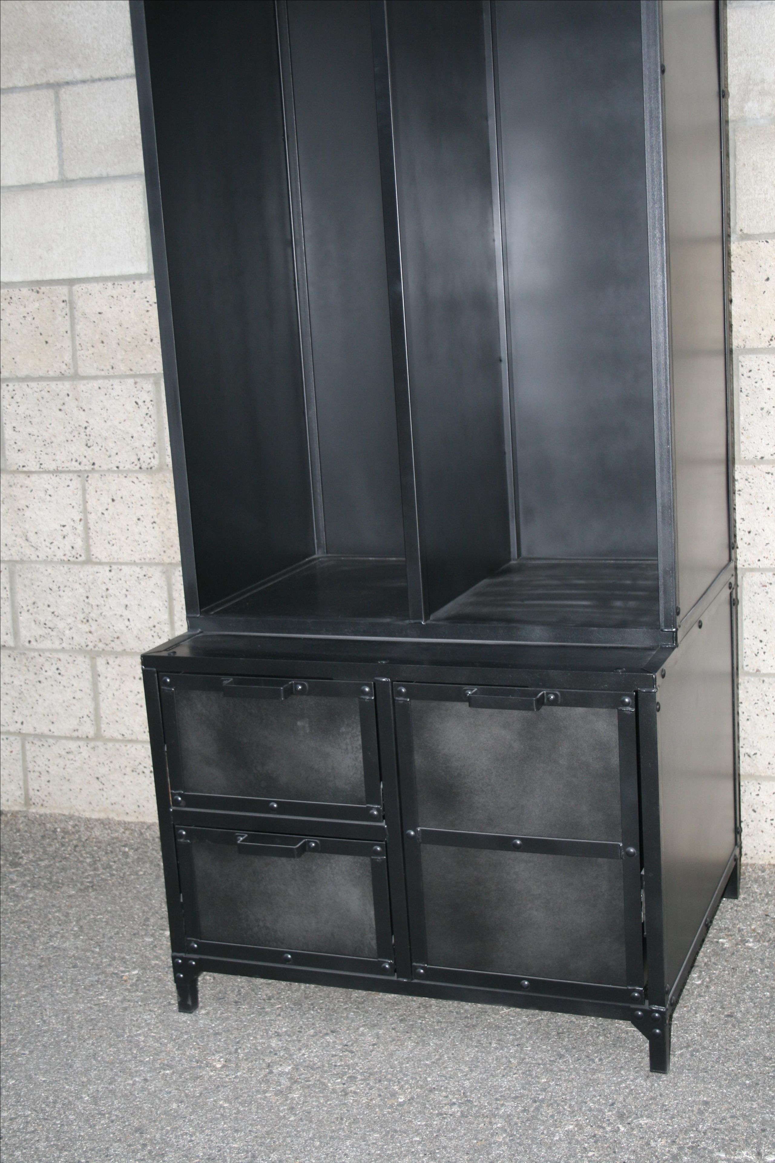 Mudroom Locker, Vintage/Modern Industrial Style, Reclaimed Wood Available. 4 