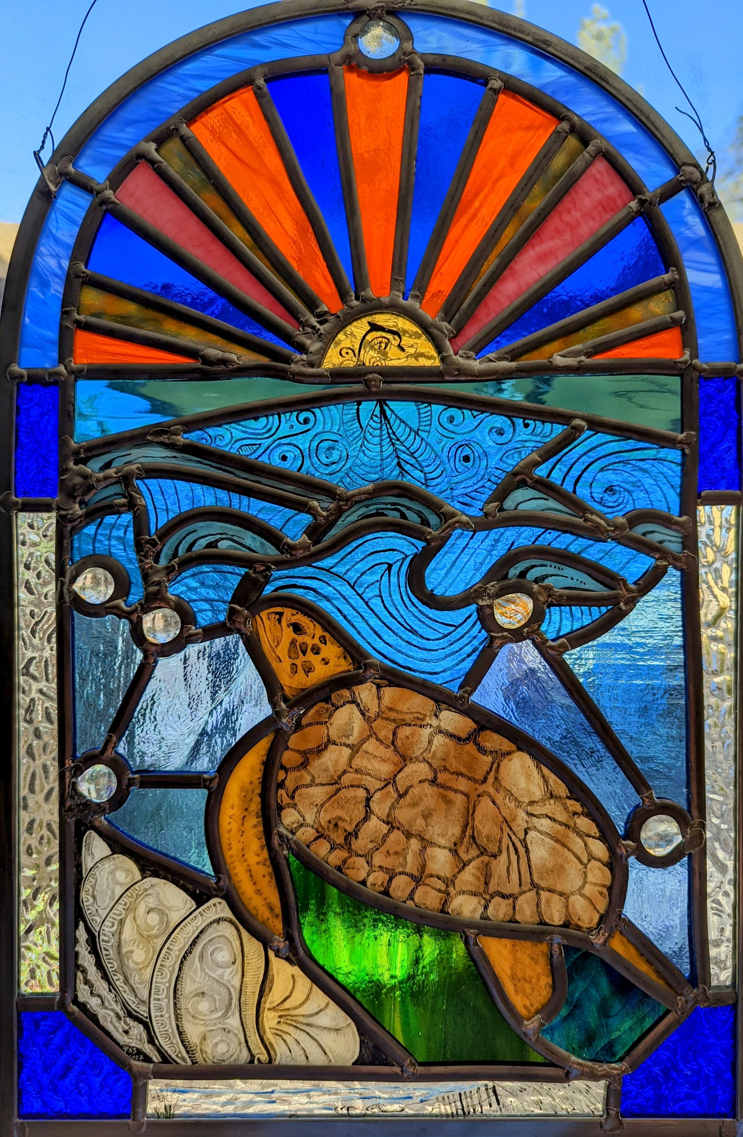 Sunset Sea Turtle 2022