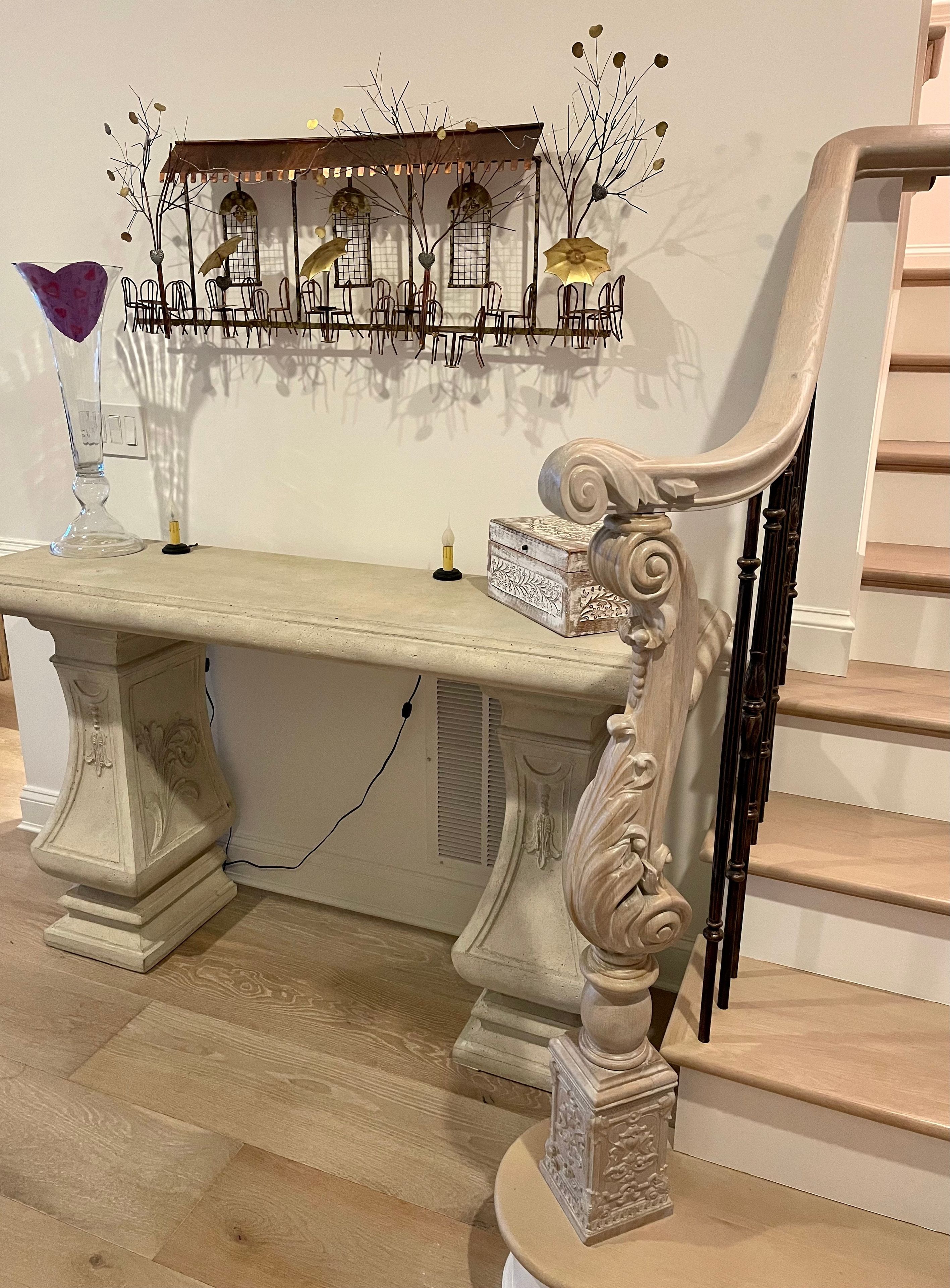 Carved Stair Newel Post 5 