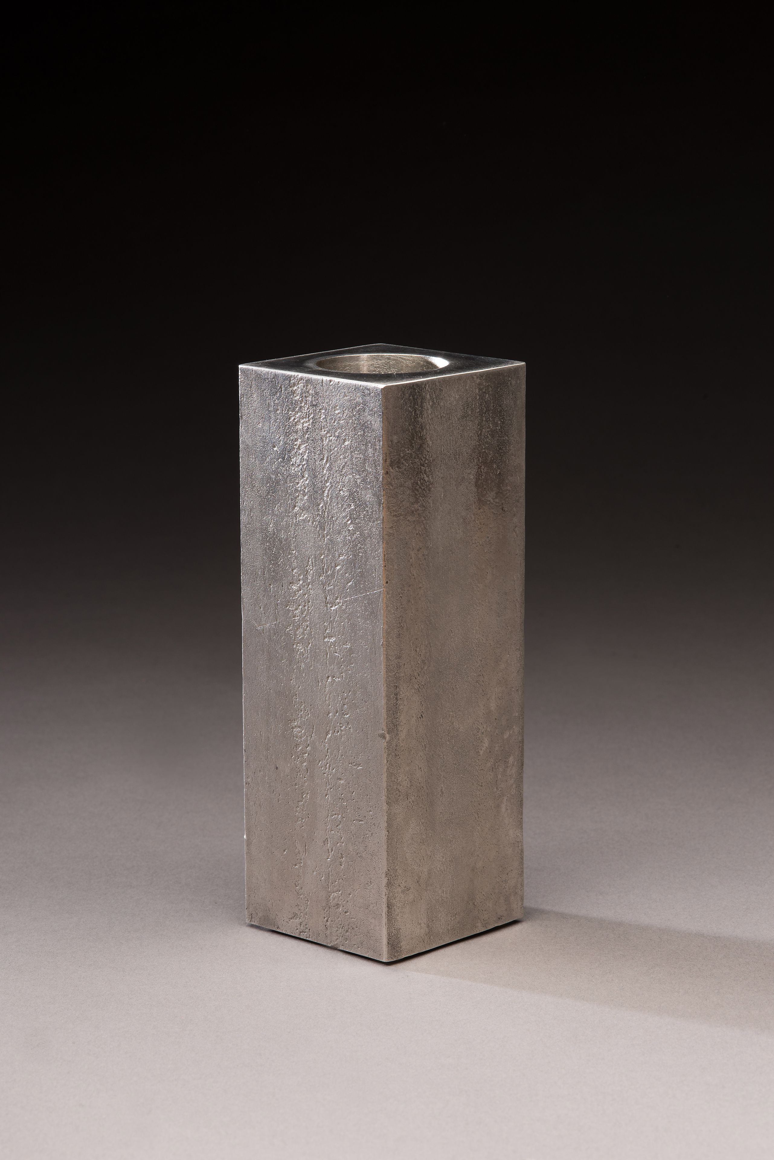 Stainless Steel Vase Industrial Contemporary 2