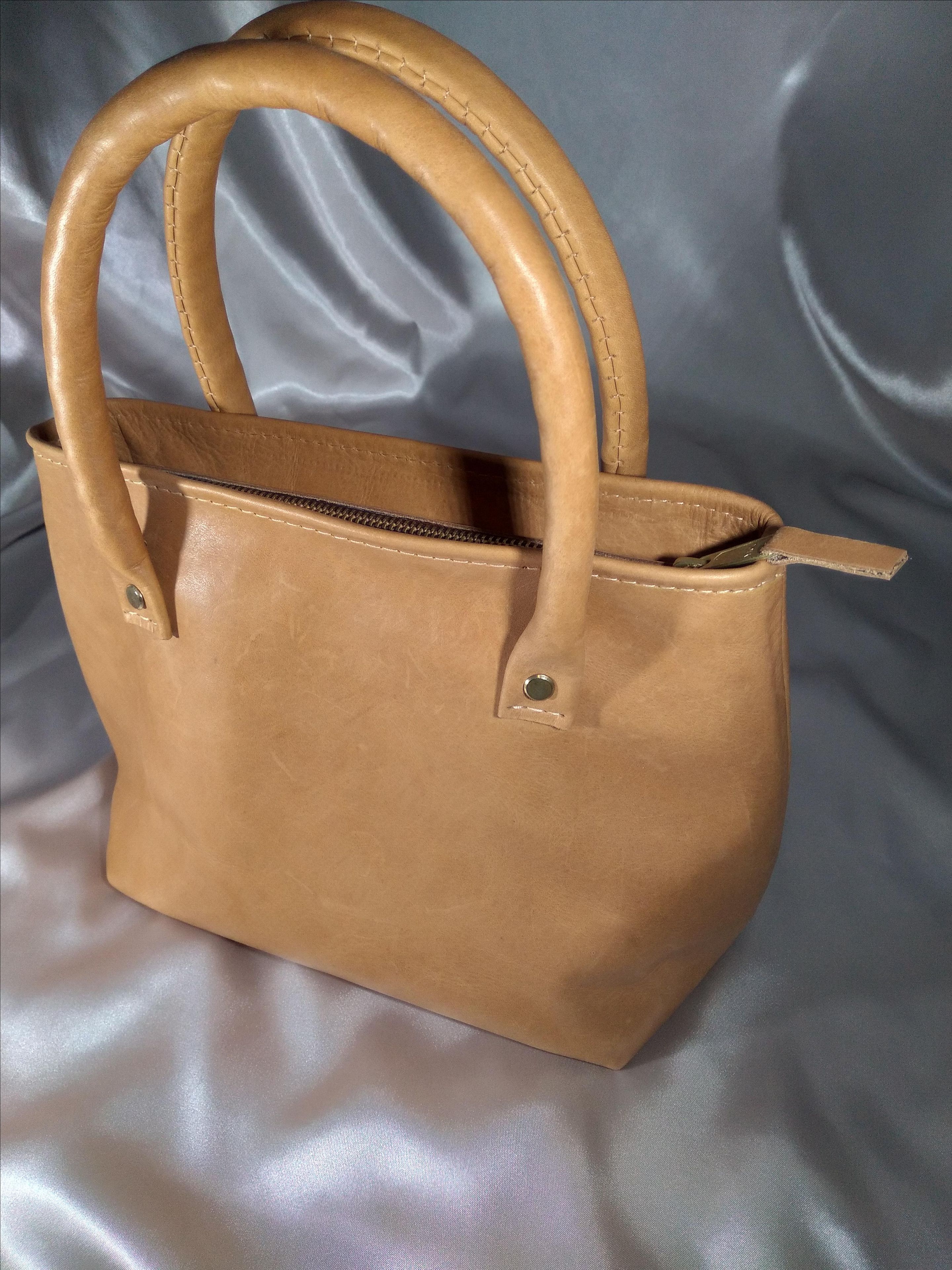 The Mini Tan Tote 4