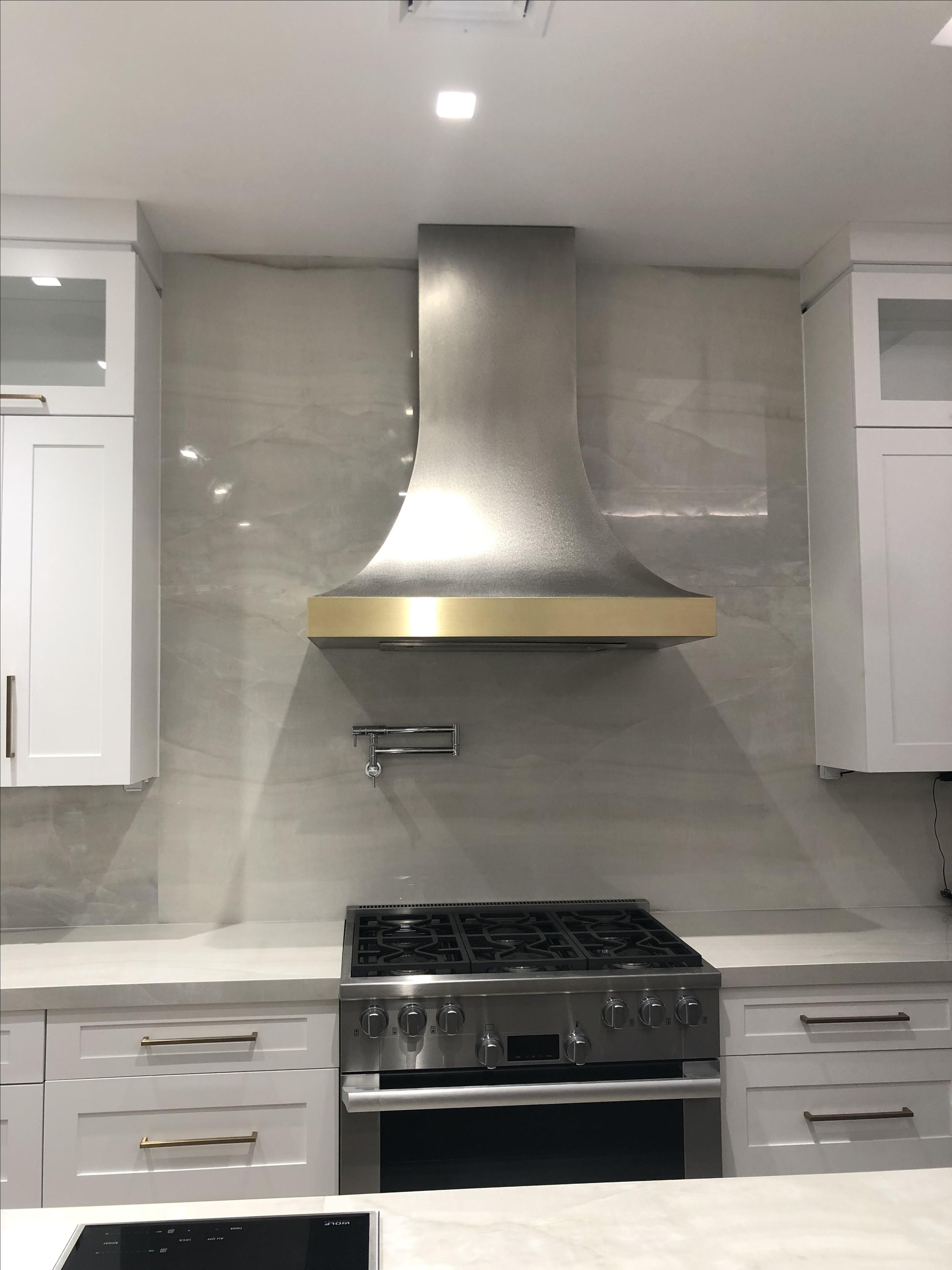 The "Abe" Custom Range Hood, Blower Sold Separately // (Min. Shipping $450+)