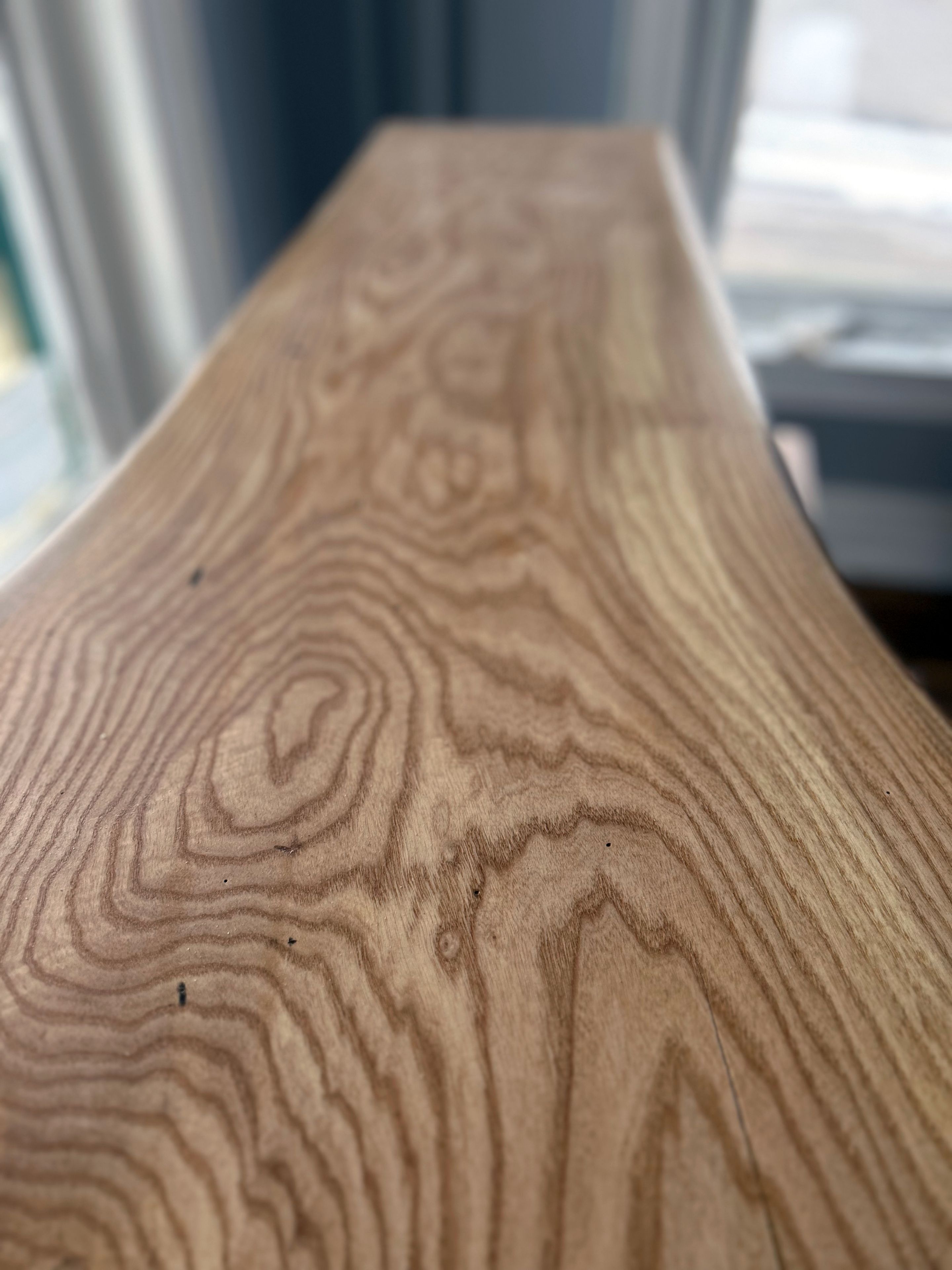 Live edge coffee table, unique rustic wood with sturdy black iron legs for modern elegance, special gift for newlyweds or friends 4