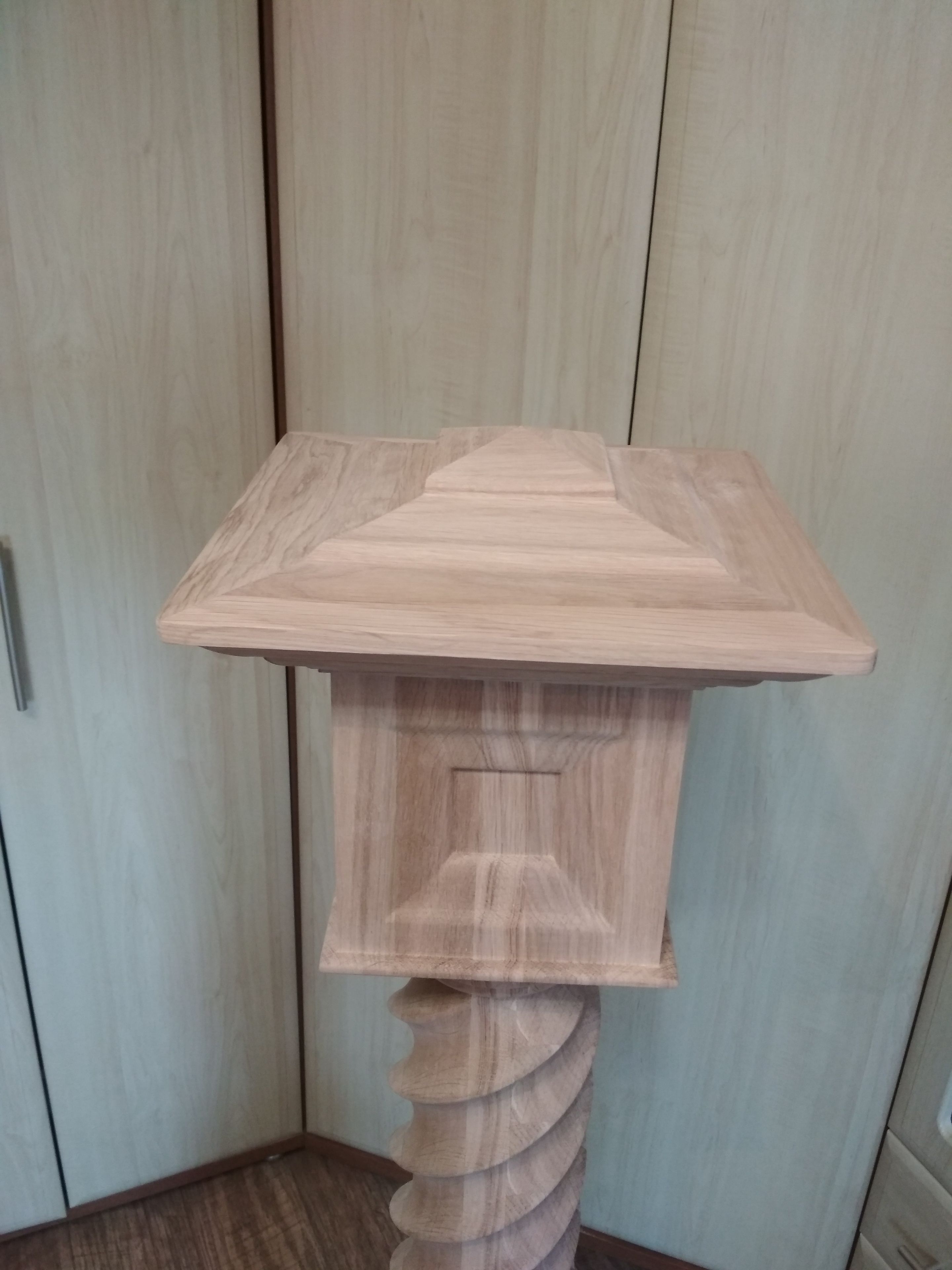 Custom Stair Newel Post 3