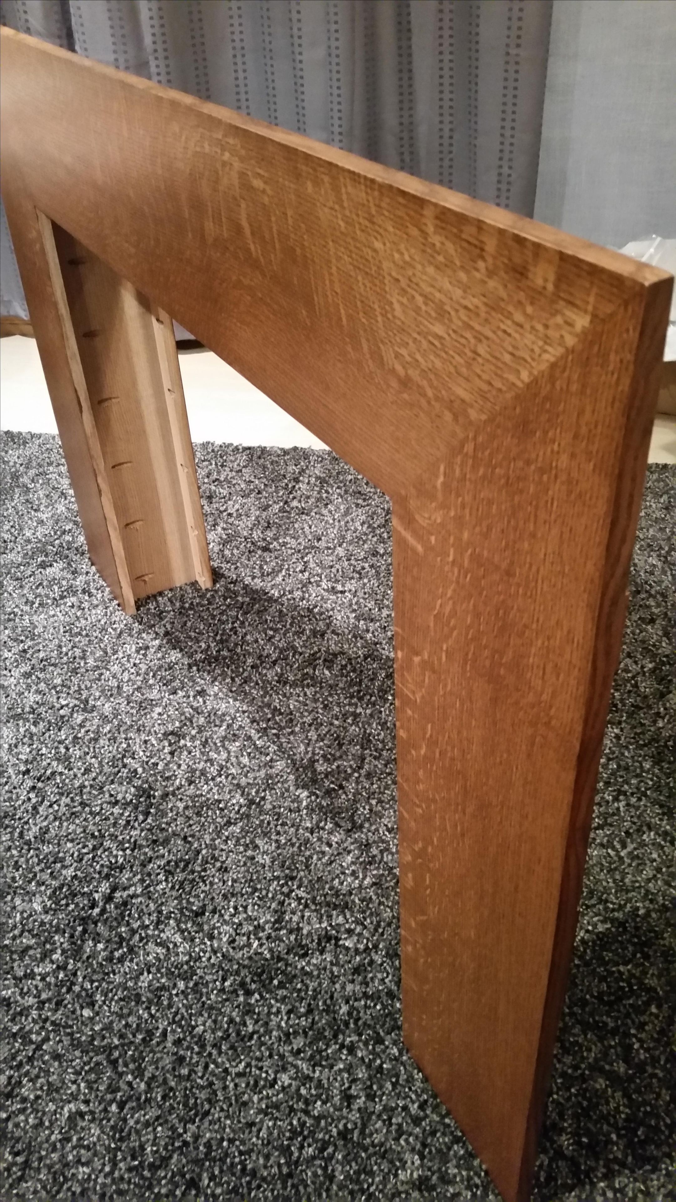 Quarter-Sawn, White Oak, Mantel 2 