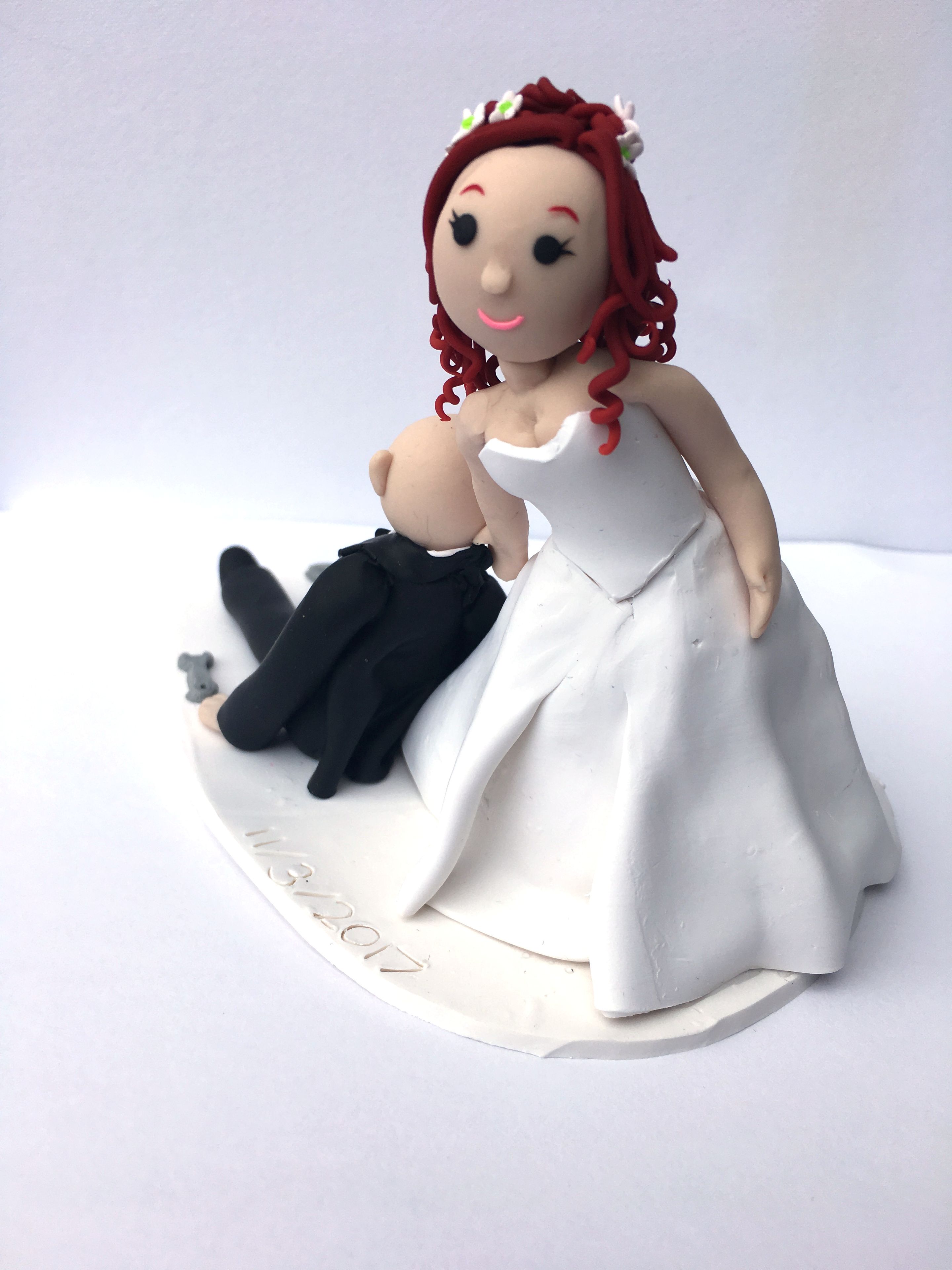 Time To Get Married Cake Topper