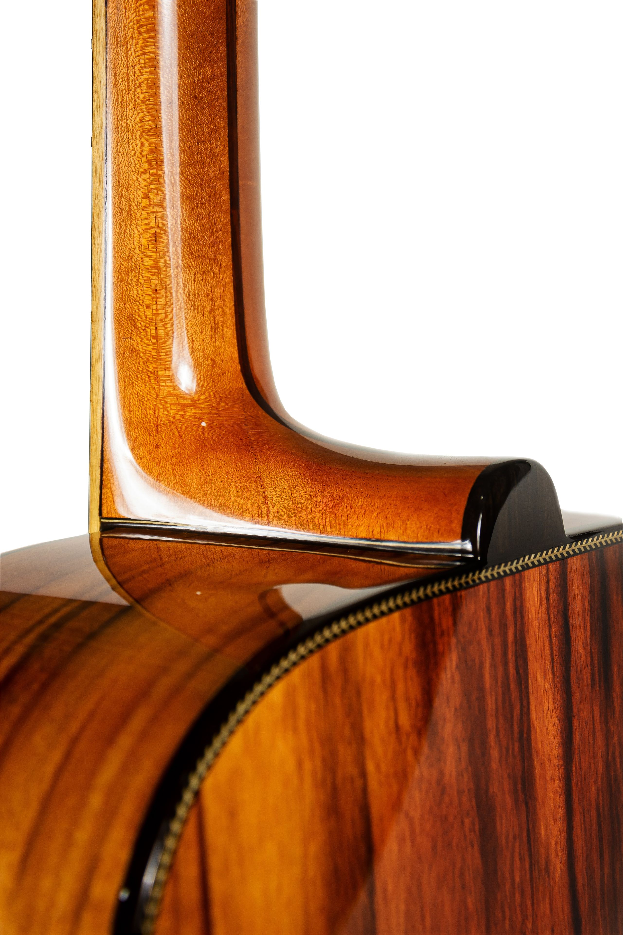 Custom Acoustic Dreadnought Tigerwood Rosewood & Canadian Cedar Top 6
