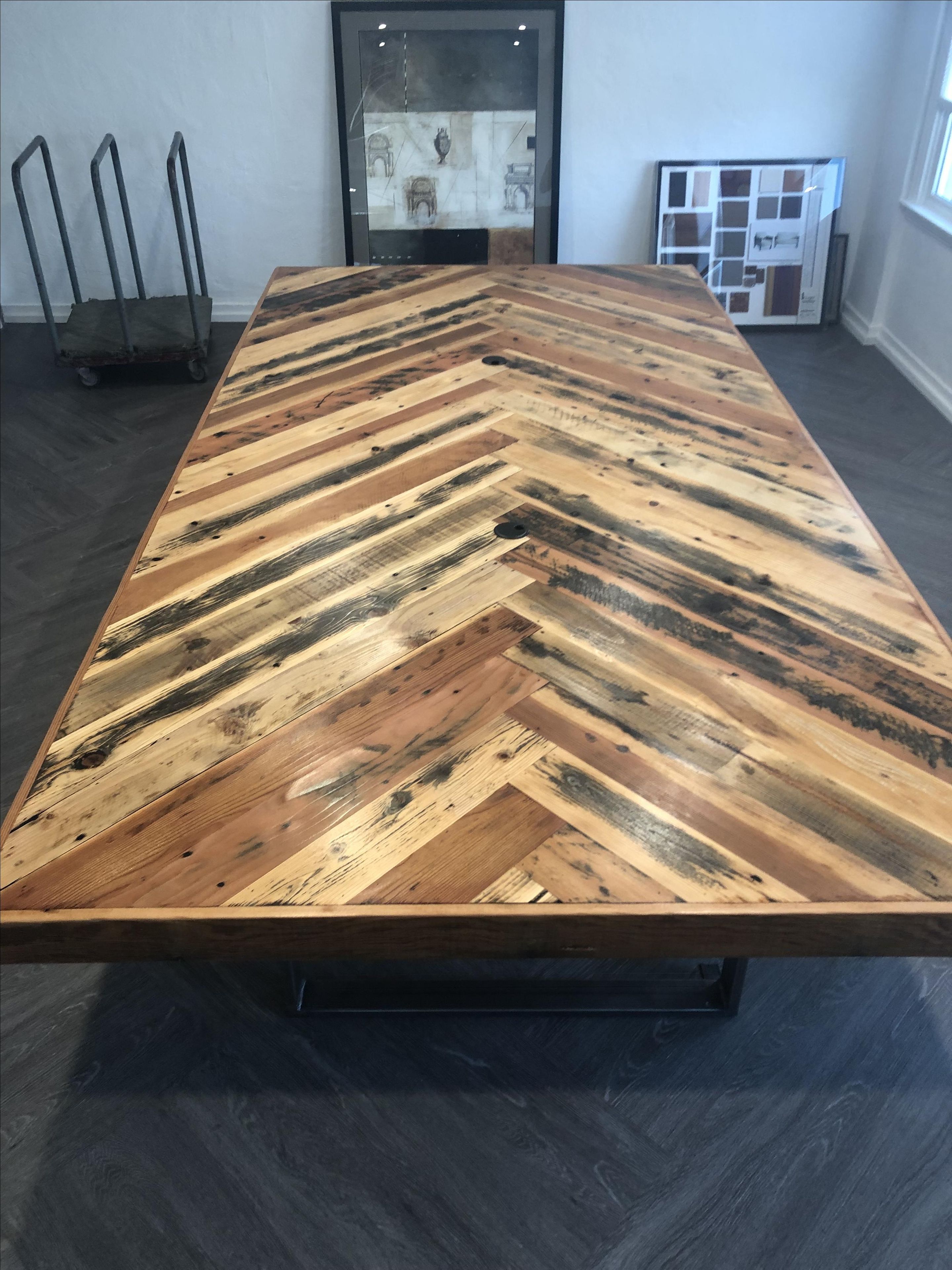 Reclaimed Wood Conference Table