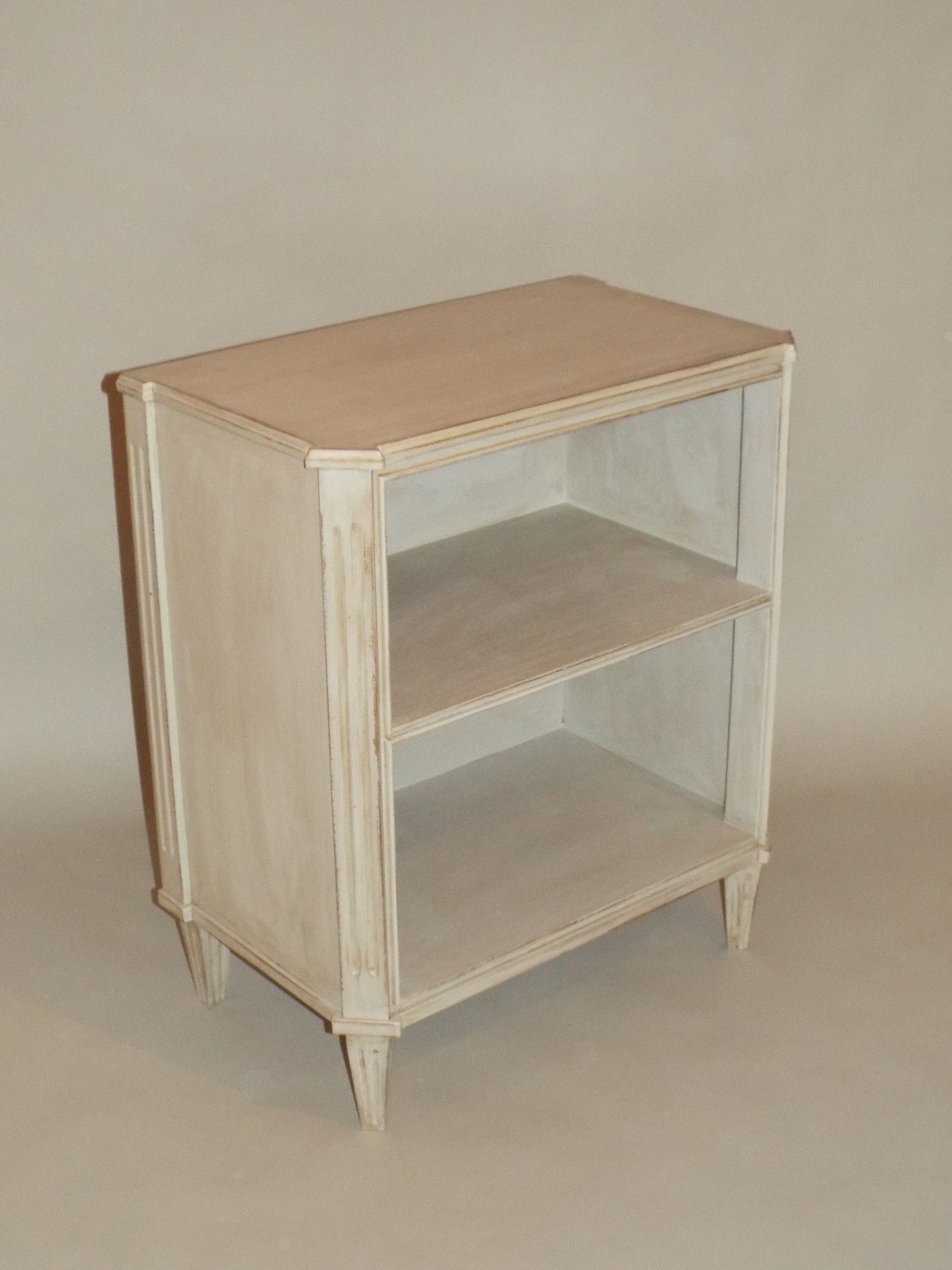 Distressed Painted Night Stand