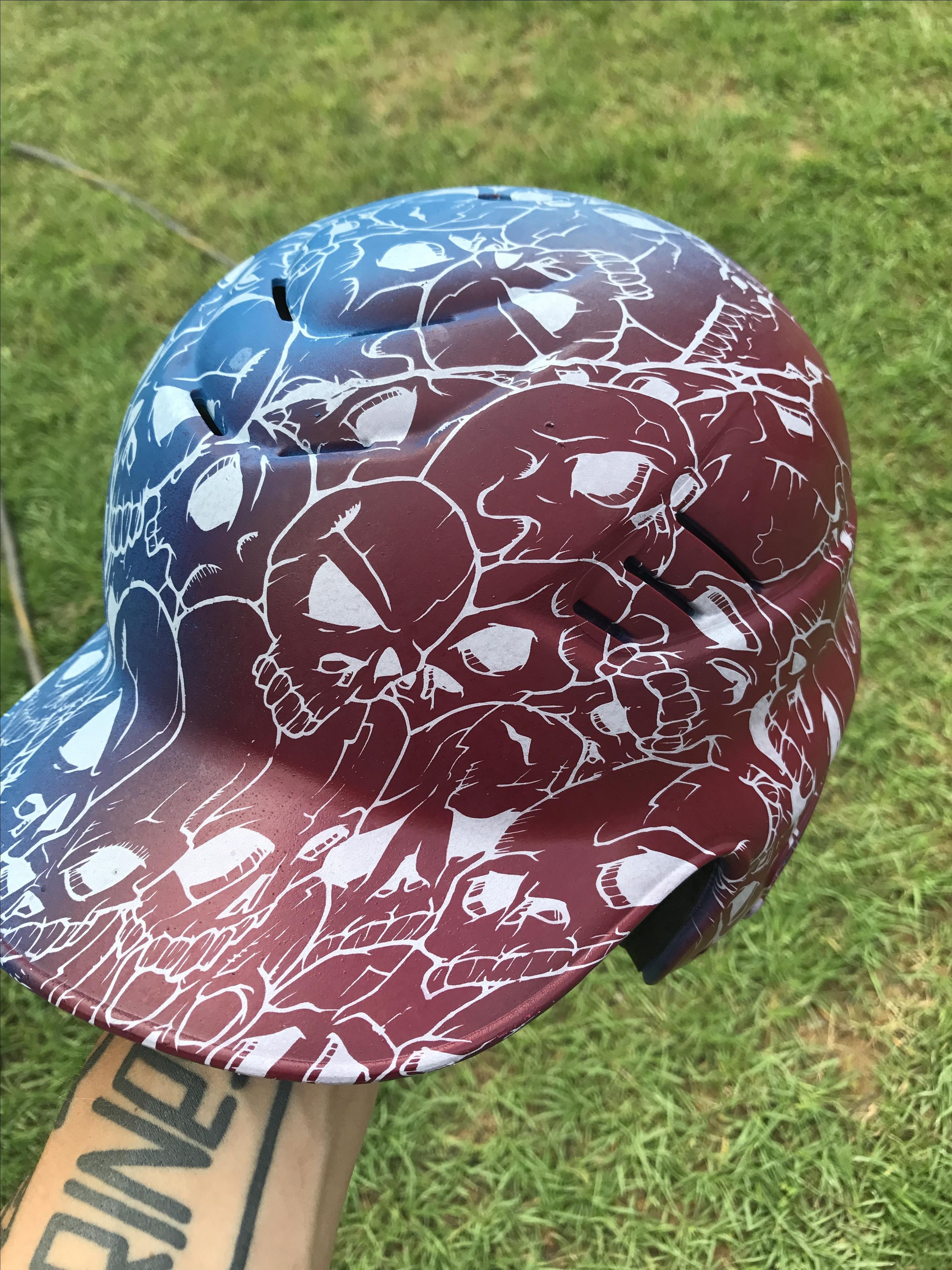 Hydro-Dipped Sports Equipment