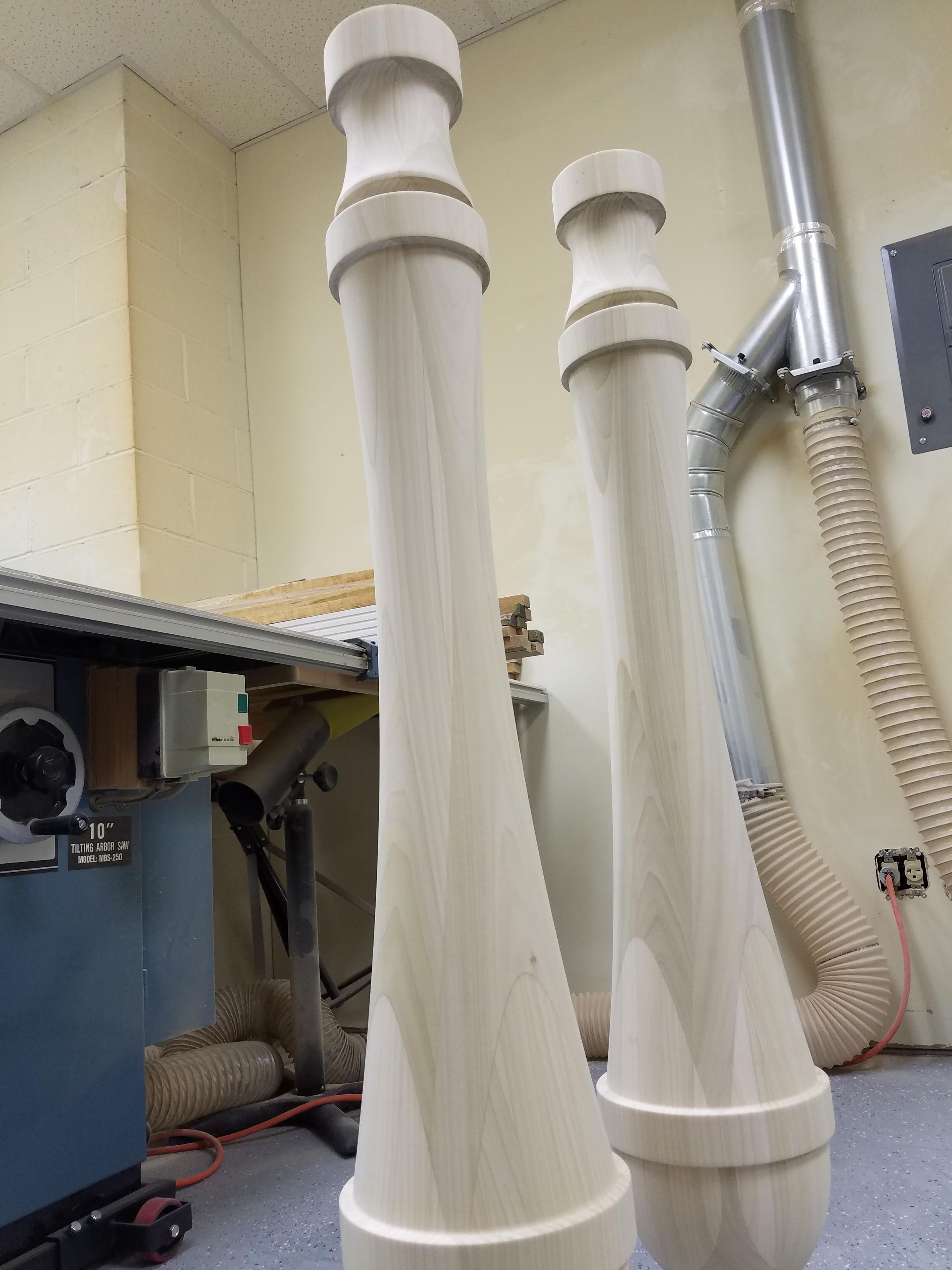 Turned Stair Newel Post 3