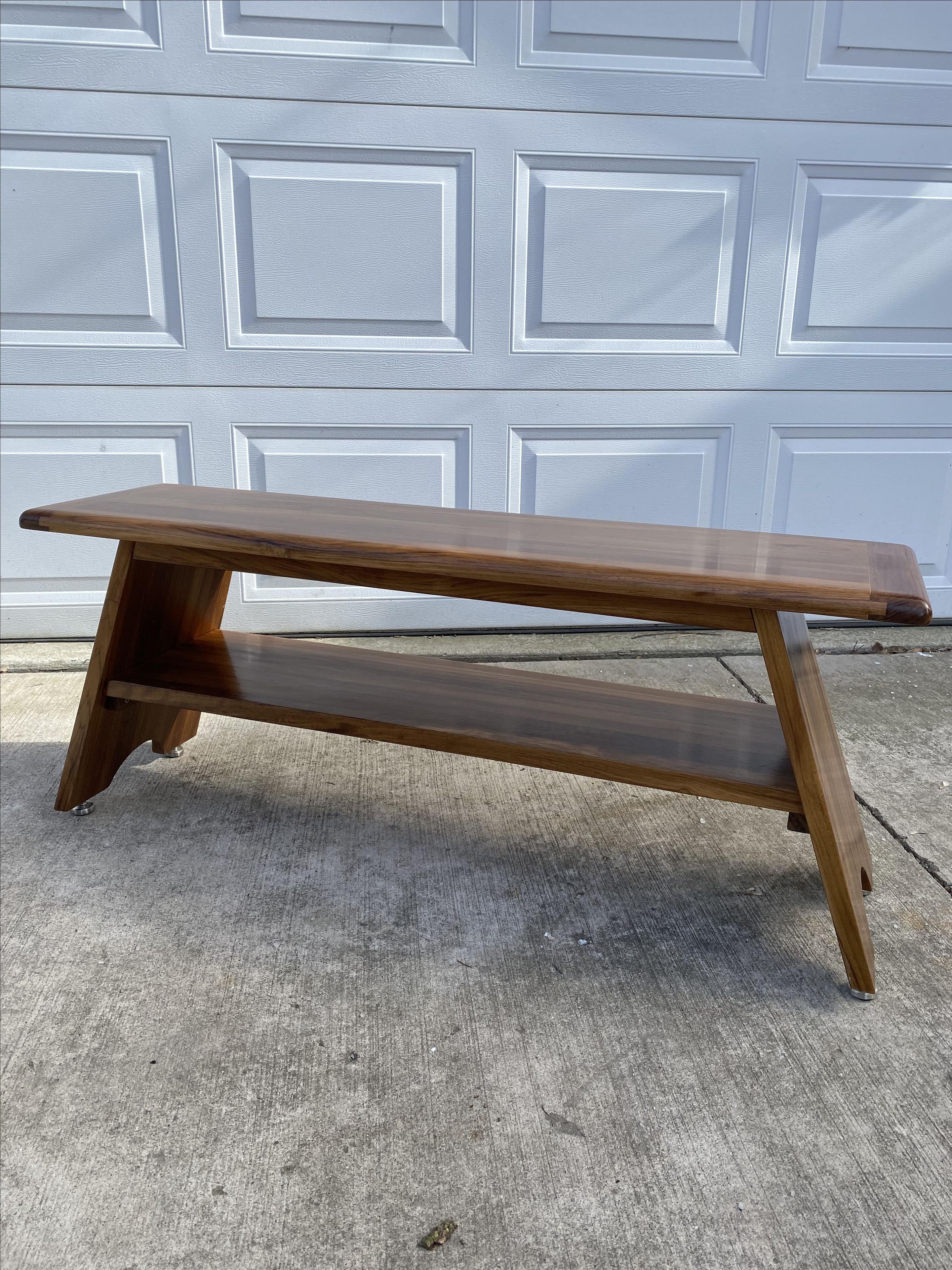 Teak Shower Bench 3 
