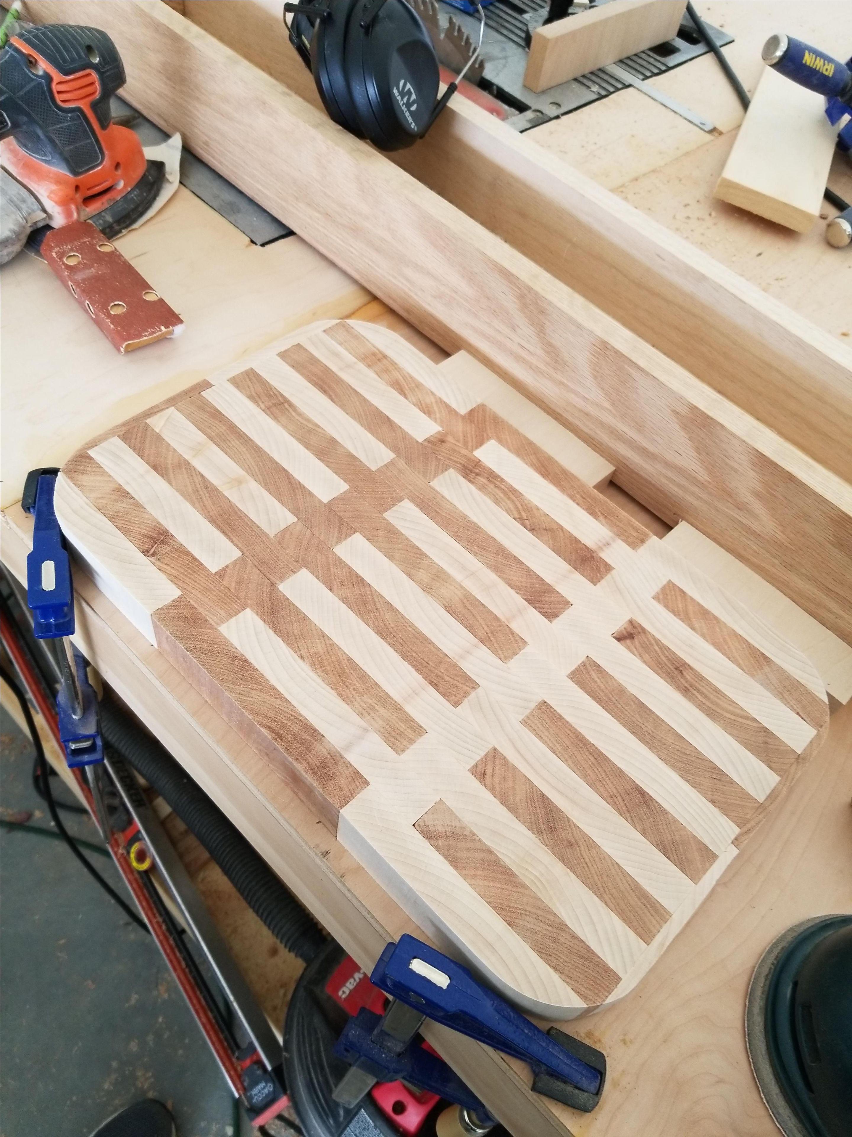 Hardwood End Grain Cutting Board 3