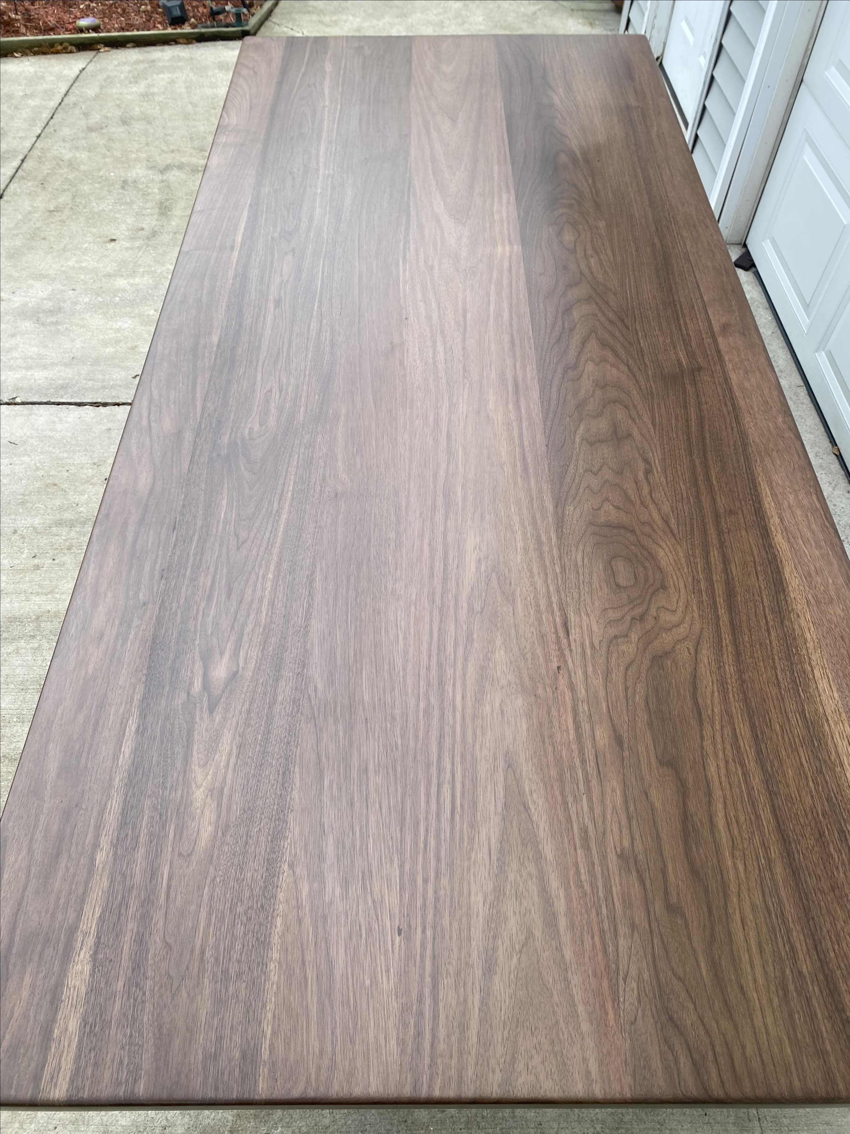42" X 8' Walnut Dining Table 4