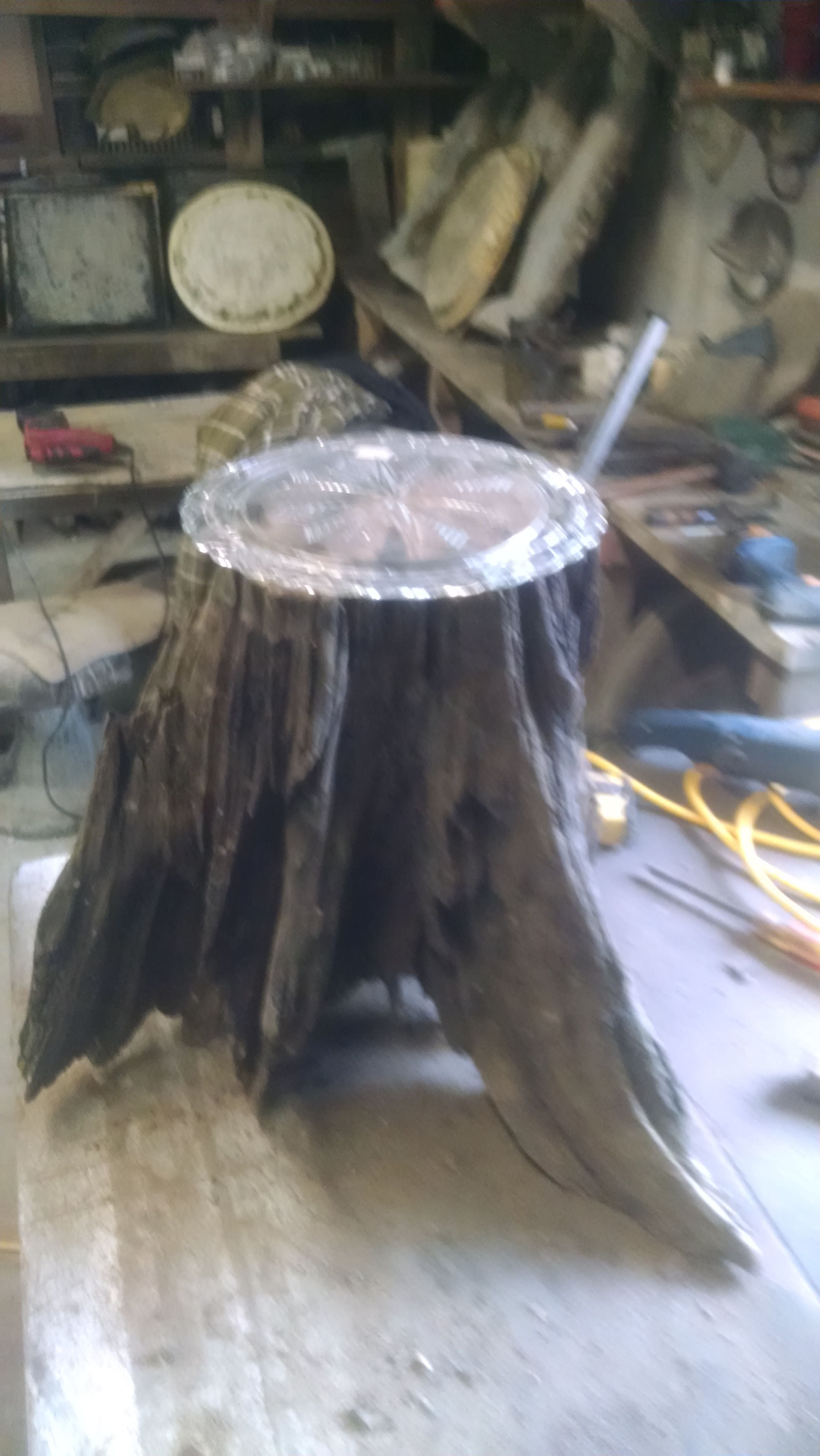 Tree Trunk Cake Stand